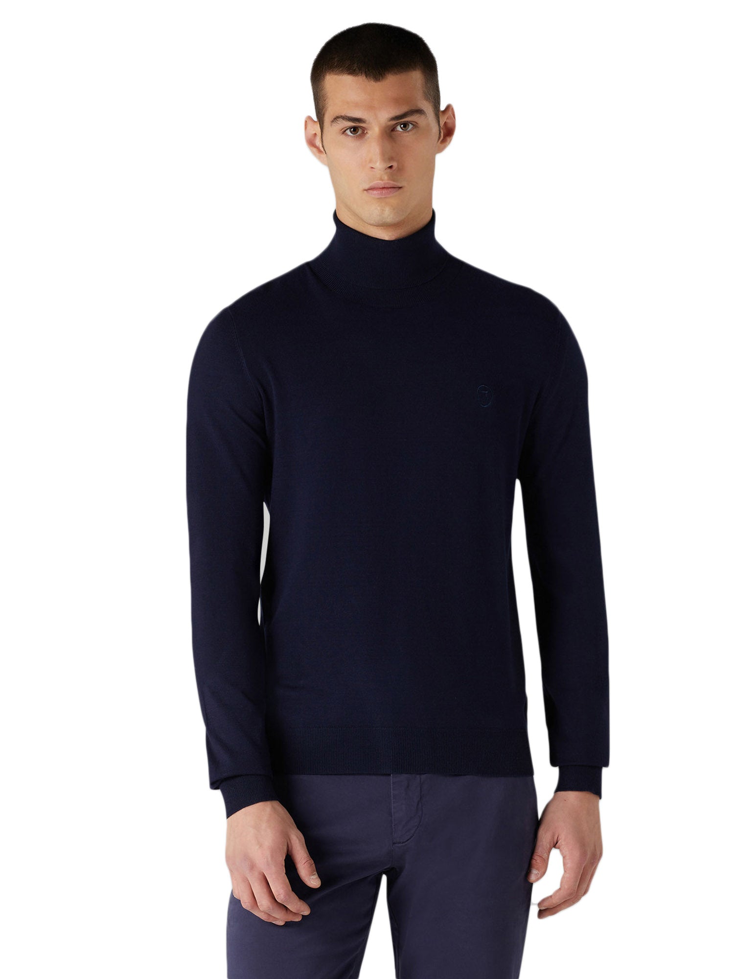 Maglie a collo alto Blu Trussardi Jeans