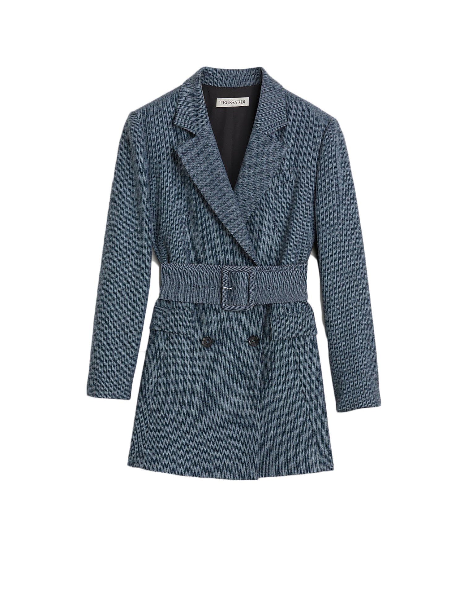 Blazer Blu Trussardi Jeans