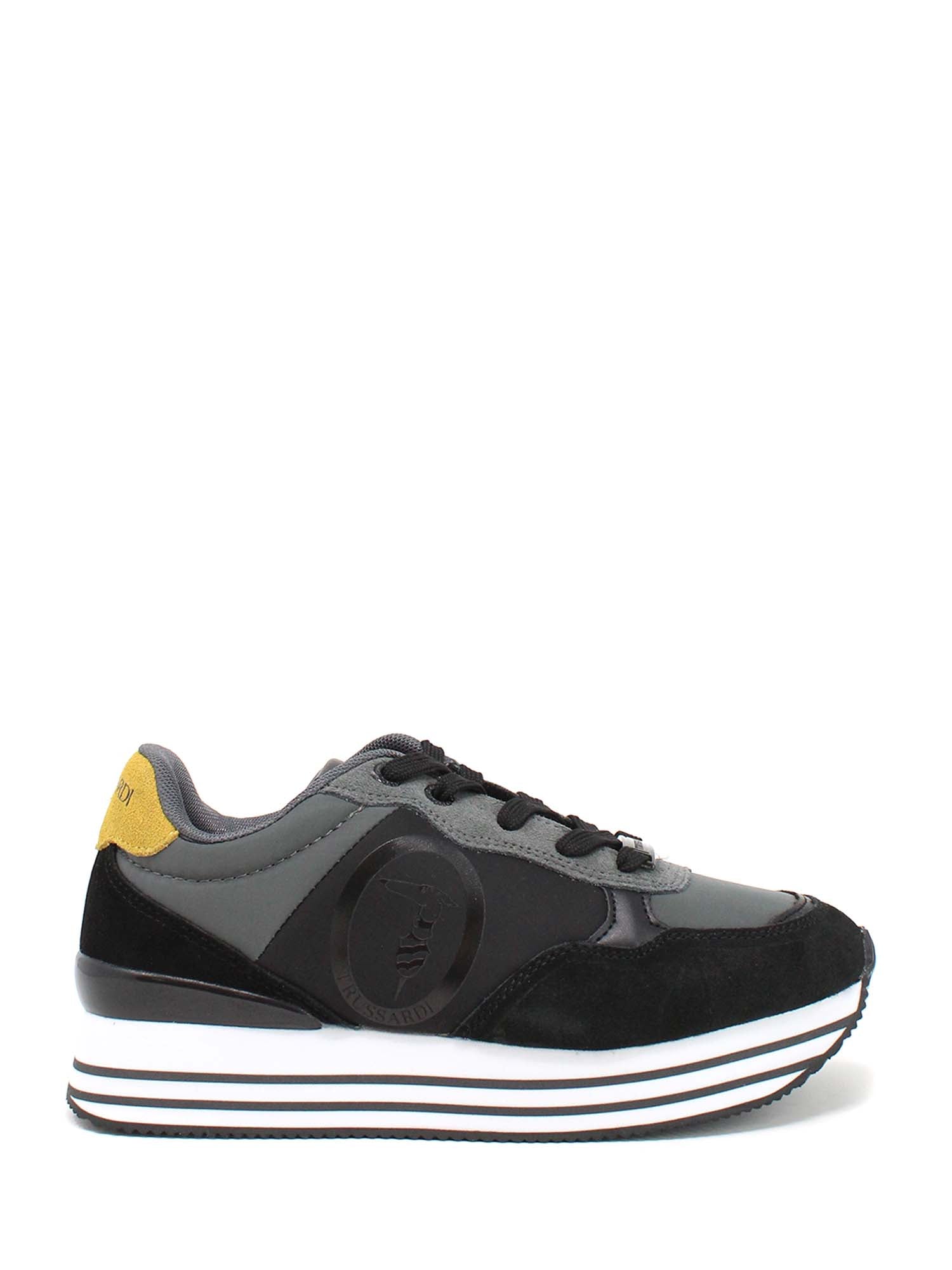 Sneakers Nero Trussardi Jeans