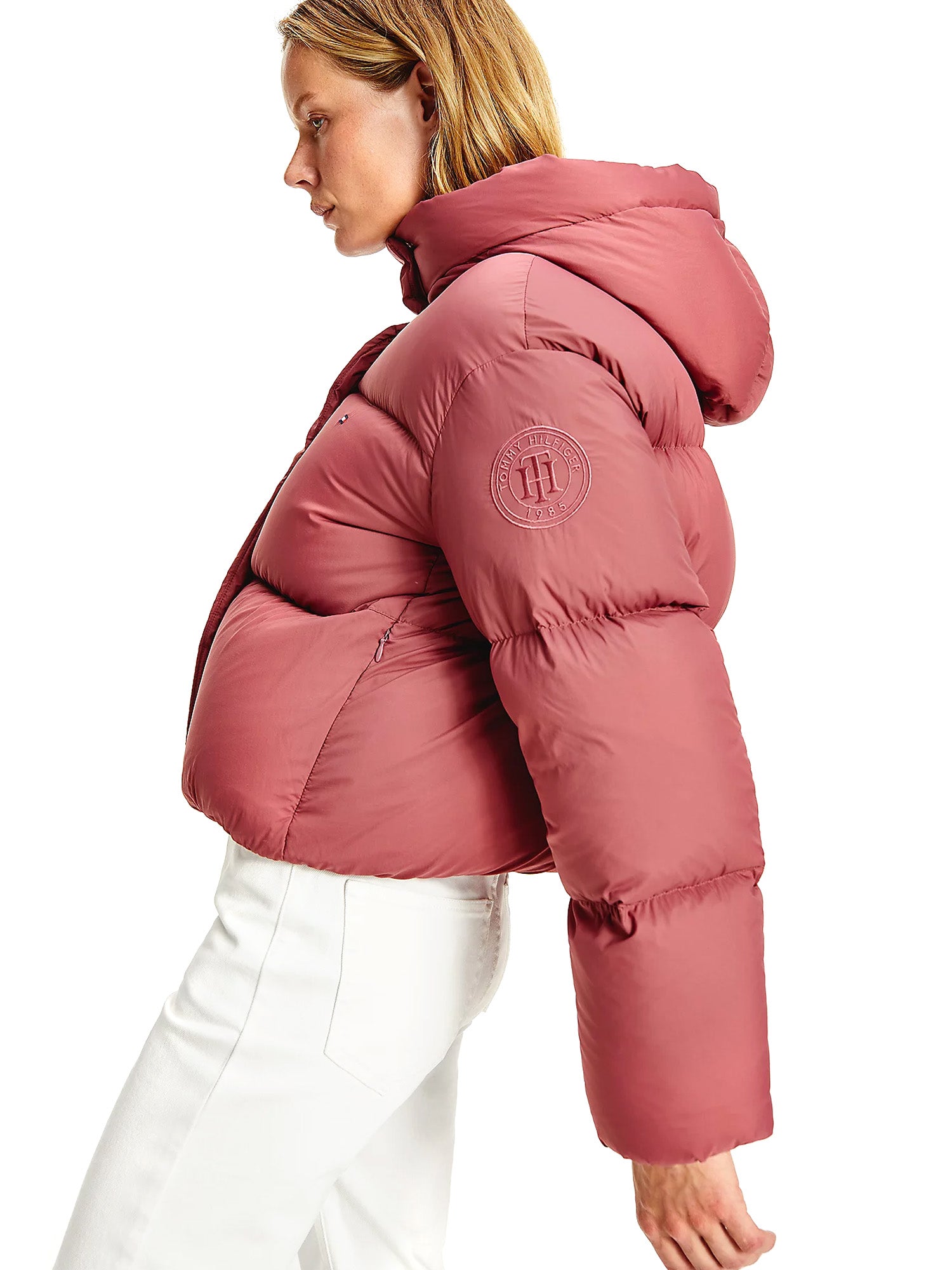 Piumini Rosa Tommy Hilfiger