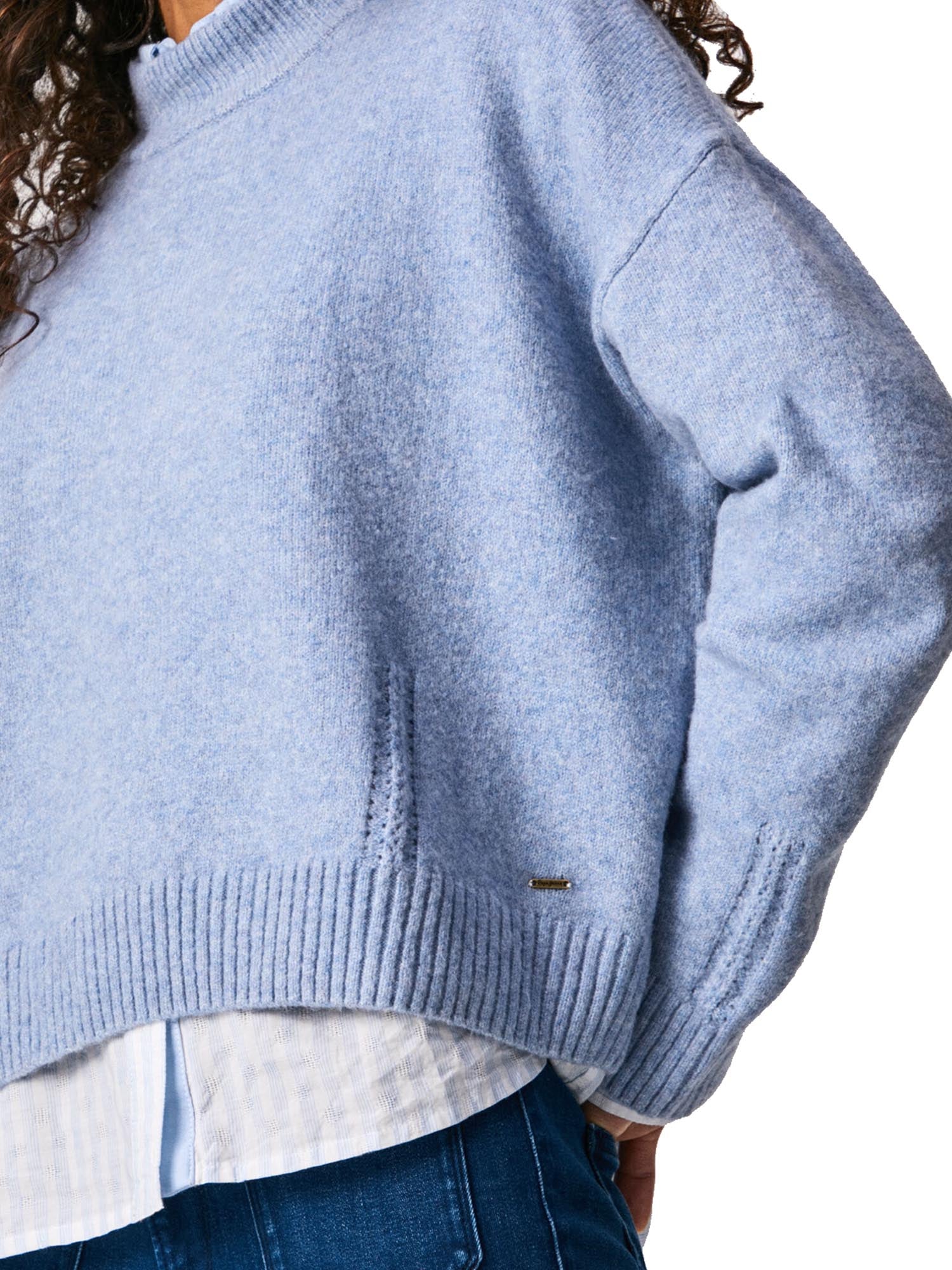 Maglie a collo alto Blu Pepe Jeans