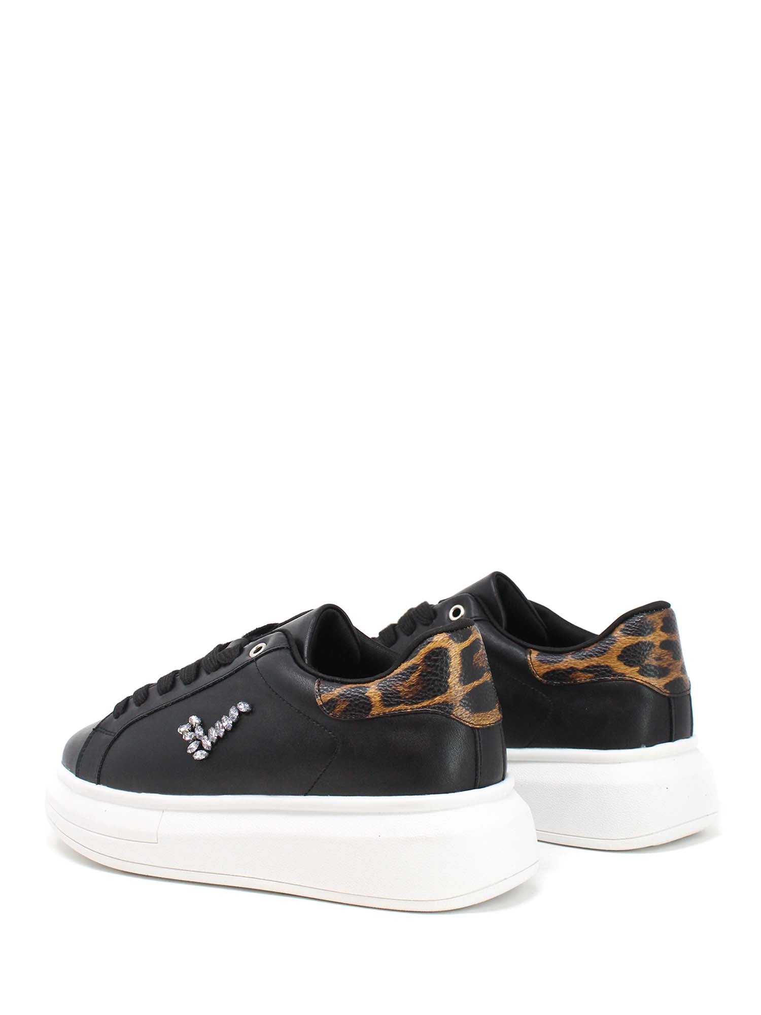 Sneakers Nero Gold&gold