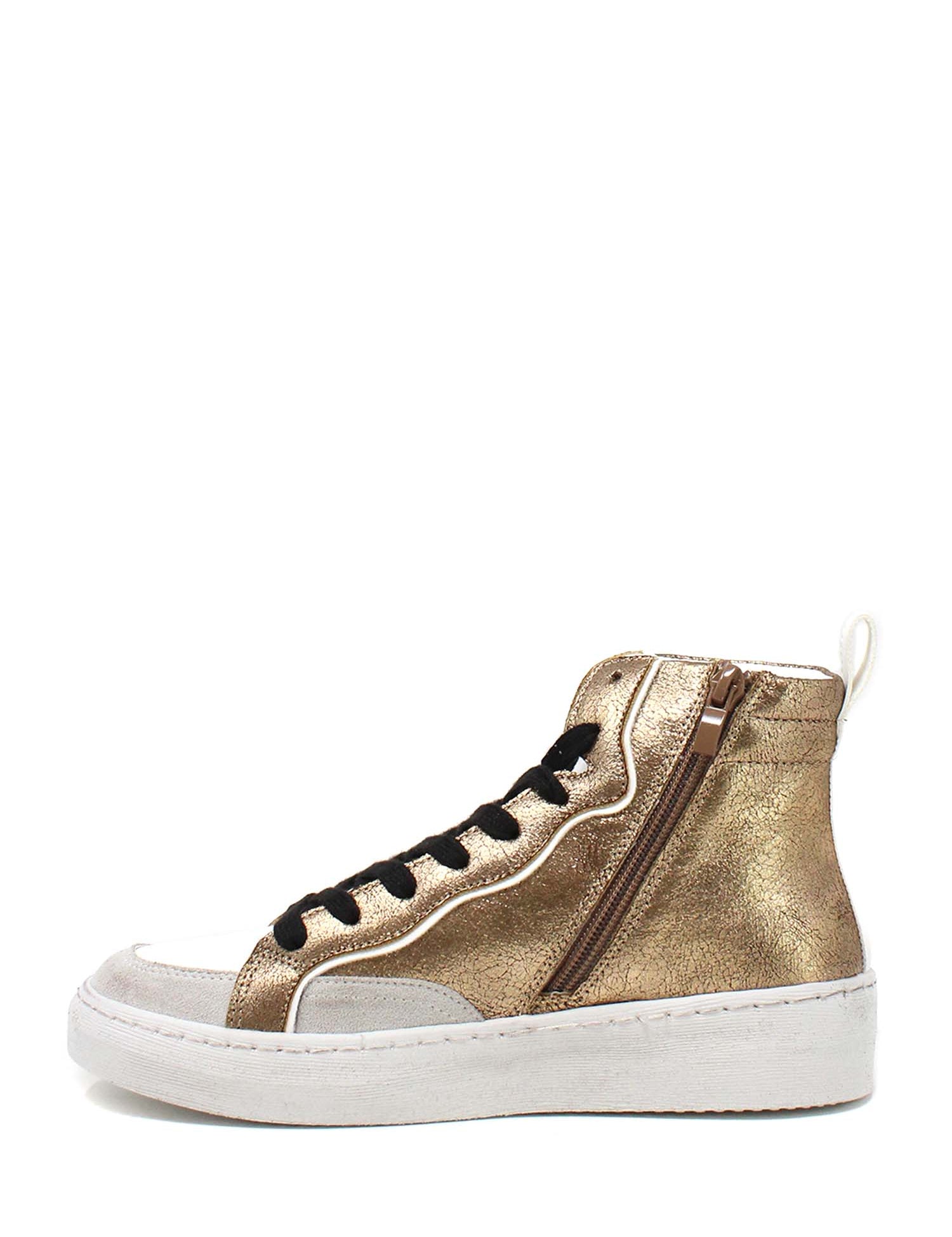 Sneakers Marrone Gold&gold