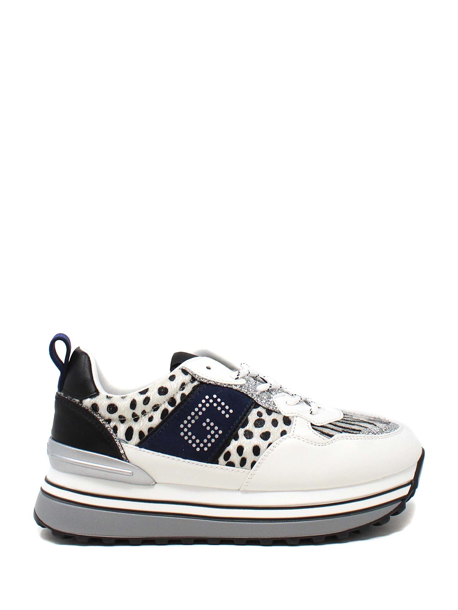 Sneakers Bianco Gold&gold