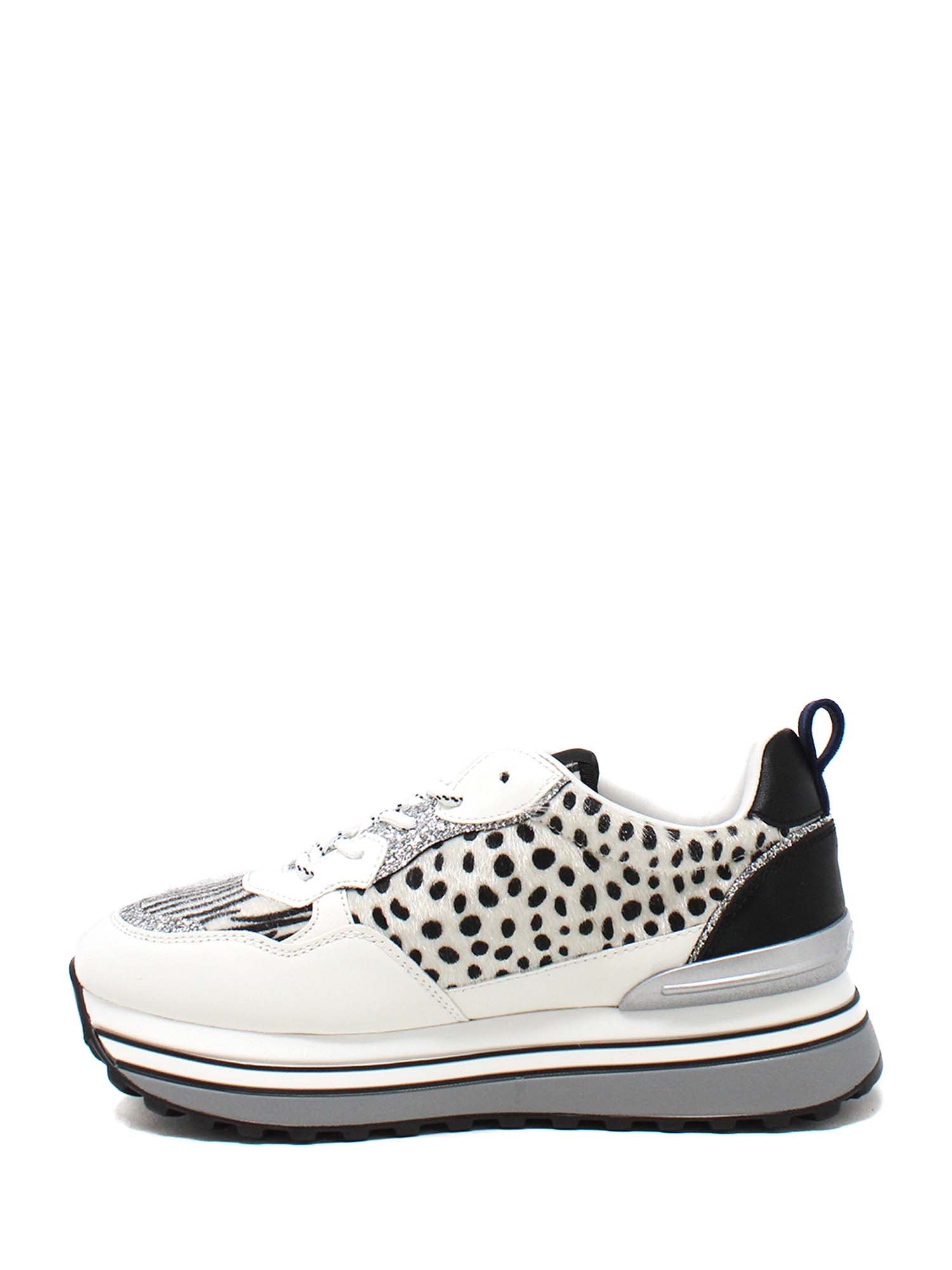 Sneakers Bianco Gold&gold