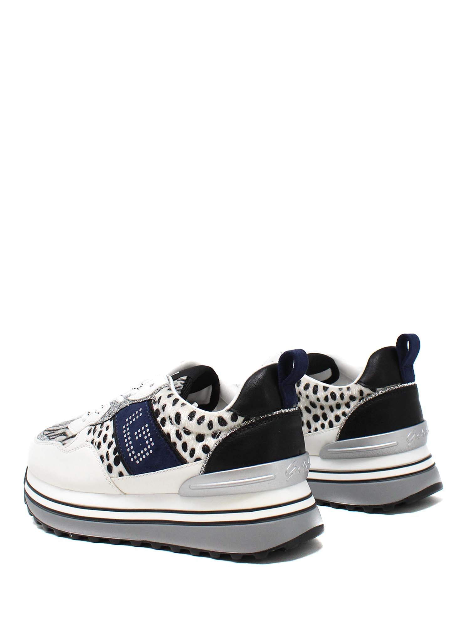 Sneakers Bianco Gold&gold