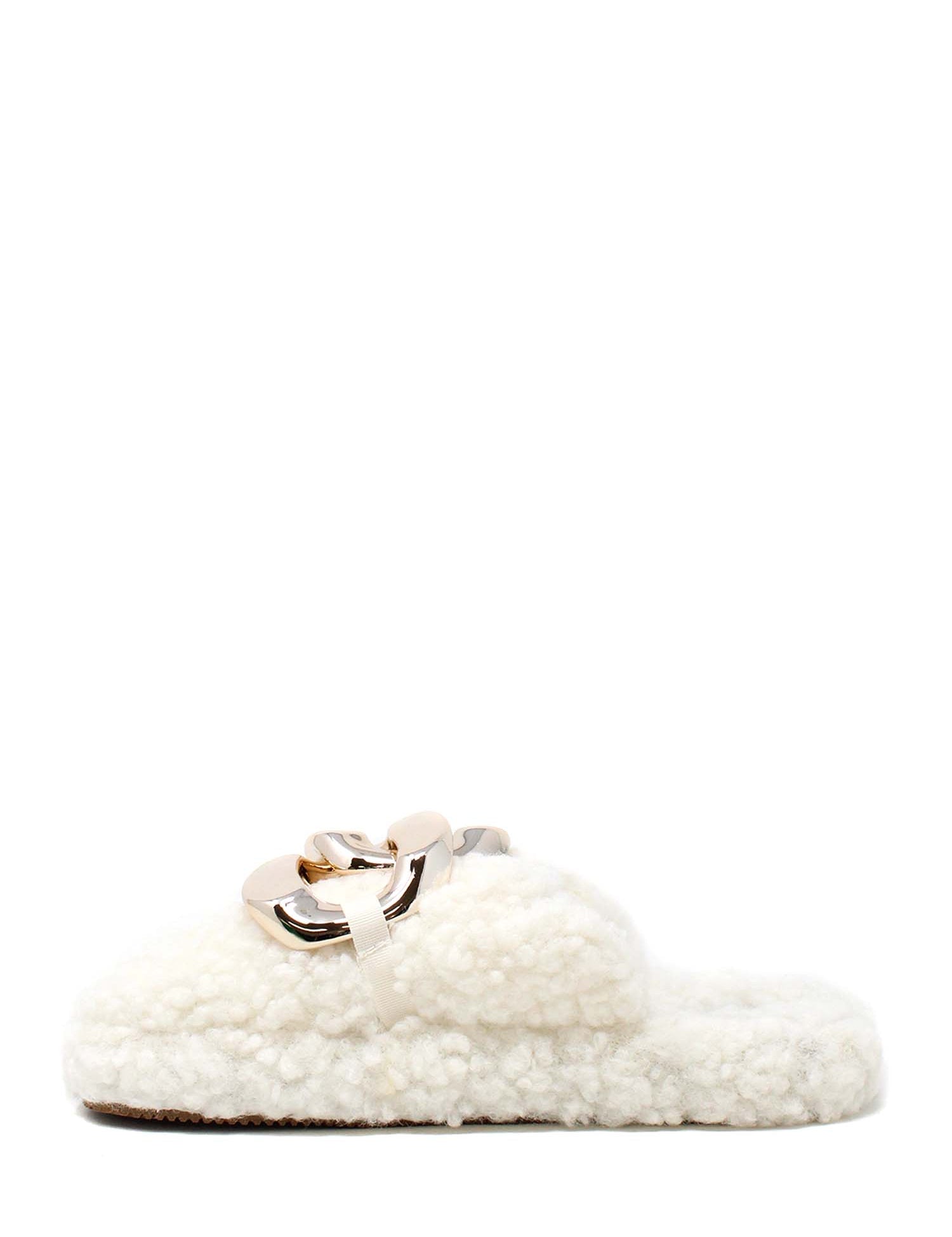 Pantofole Bianco Gold&gold