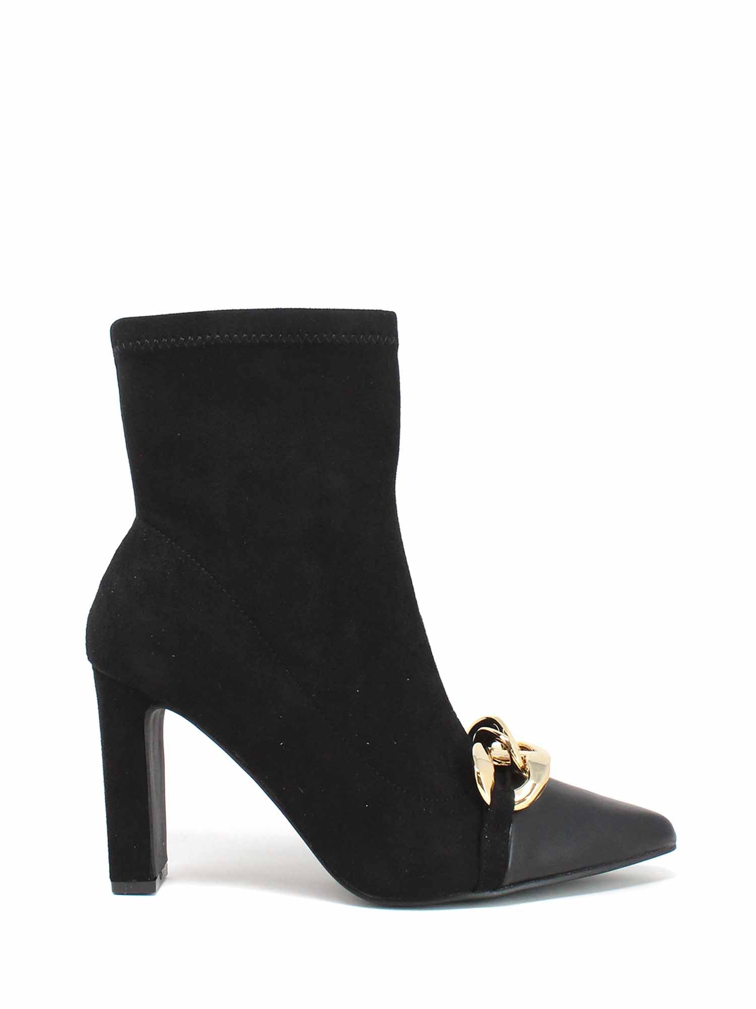 Stivaletti Nero Gold&gold