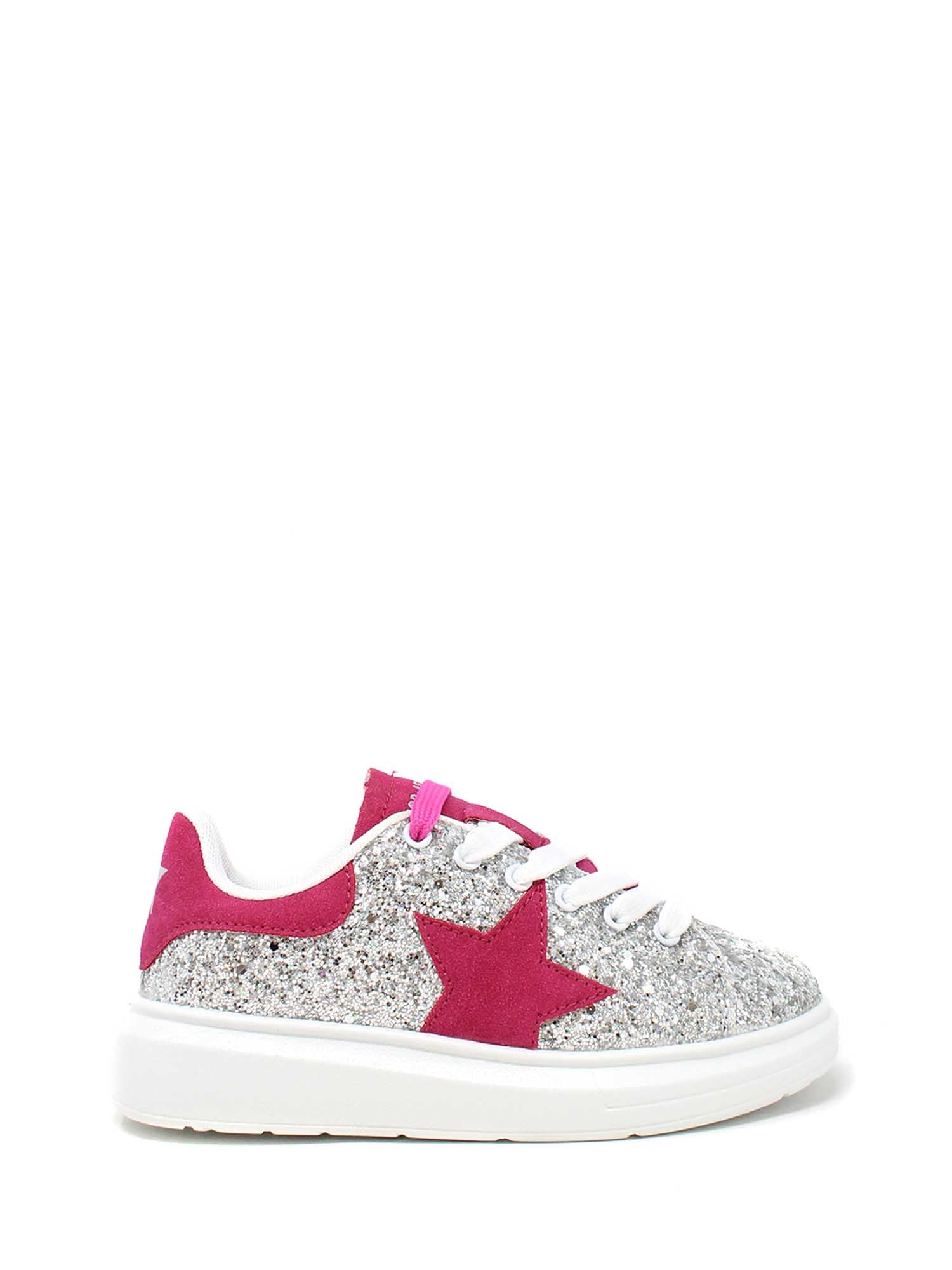 Sneakers Argentato Shop Art