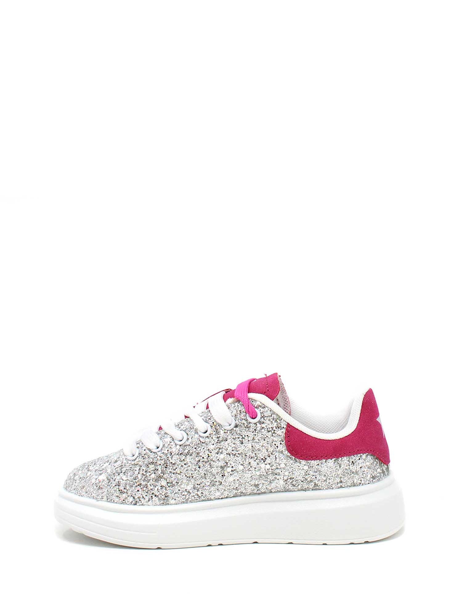 Sneakers Argentato Shop Art