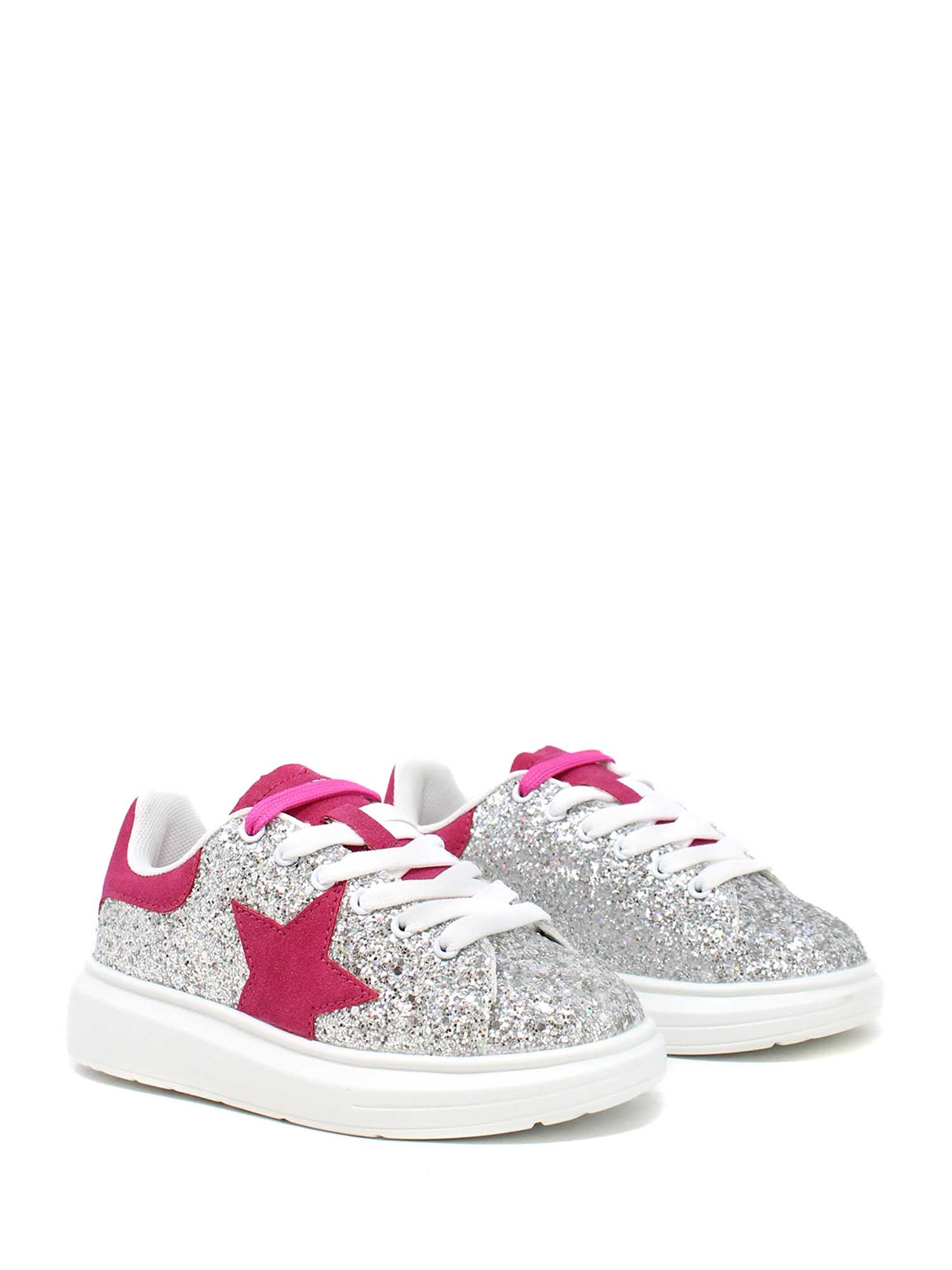 Sneakers Argentato Shop Art