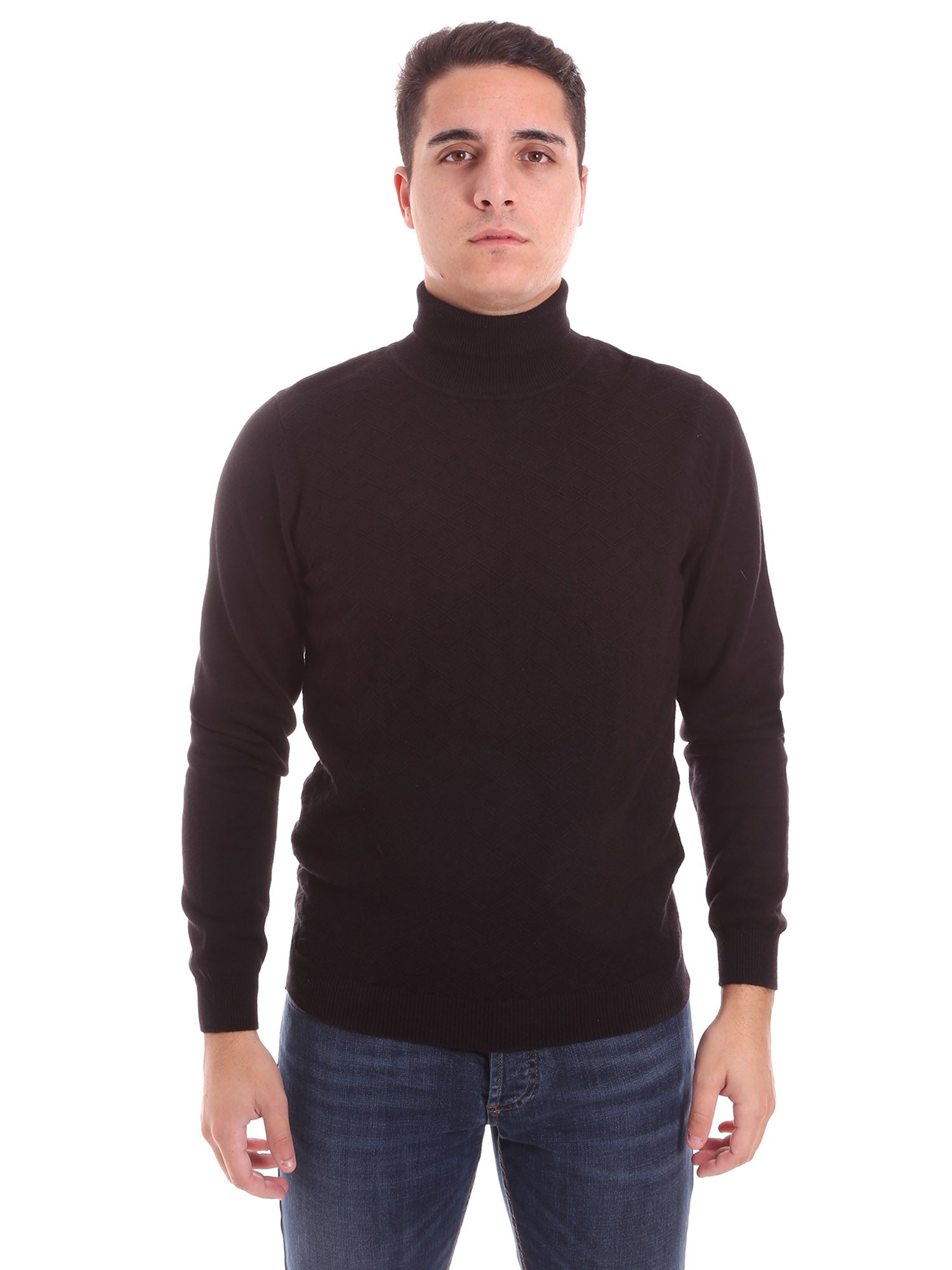 Maglie a collo alto Nero Antony Morato