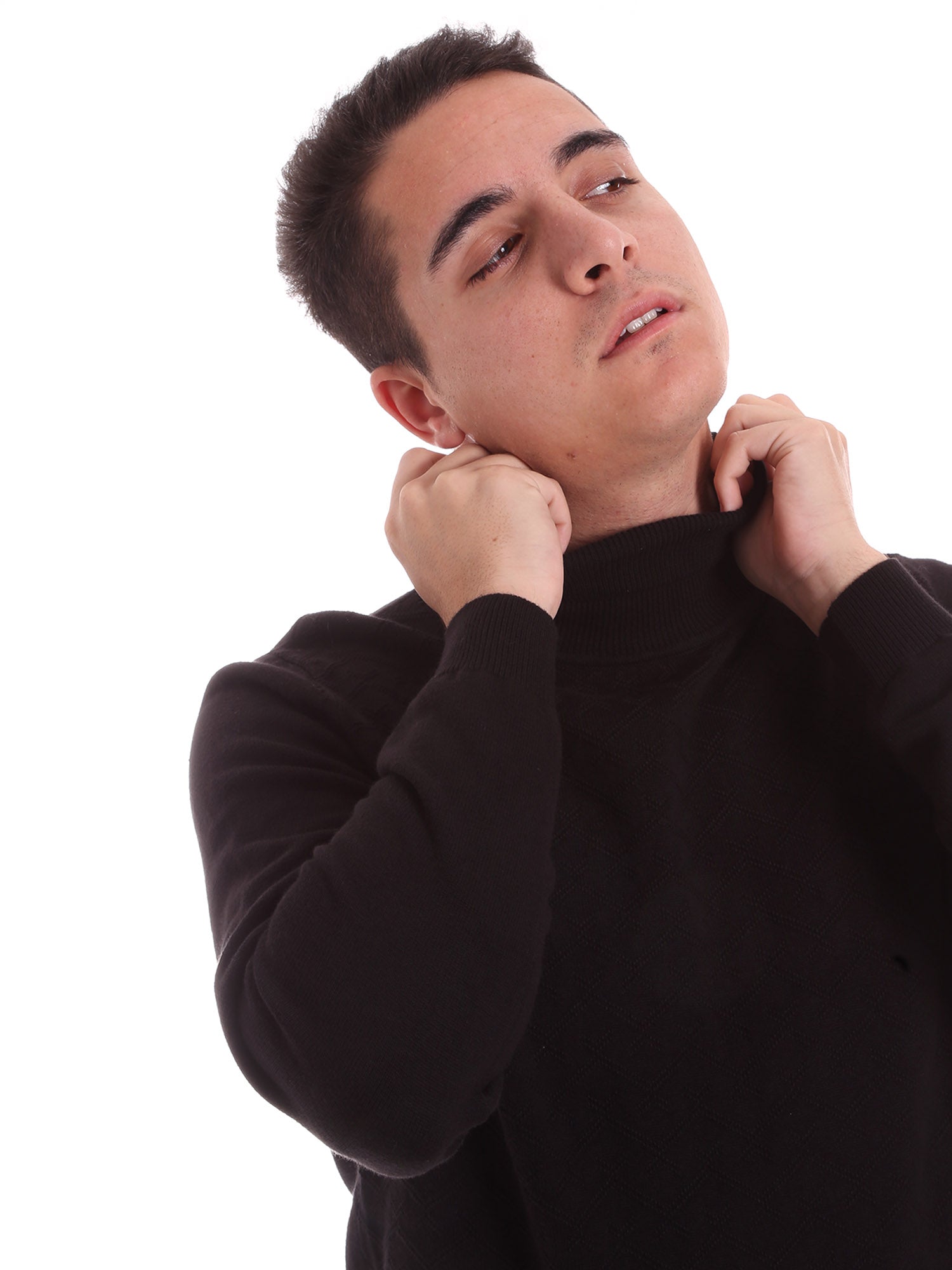 Maglie a collo alto Nero Antony Morato