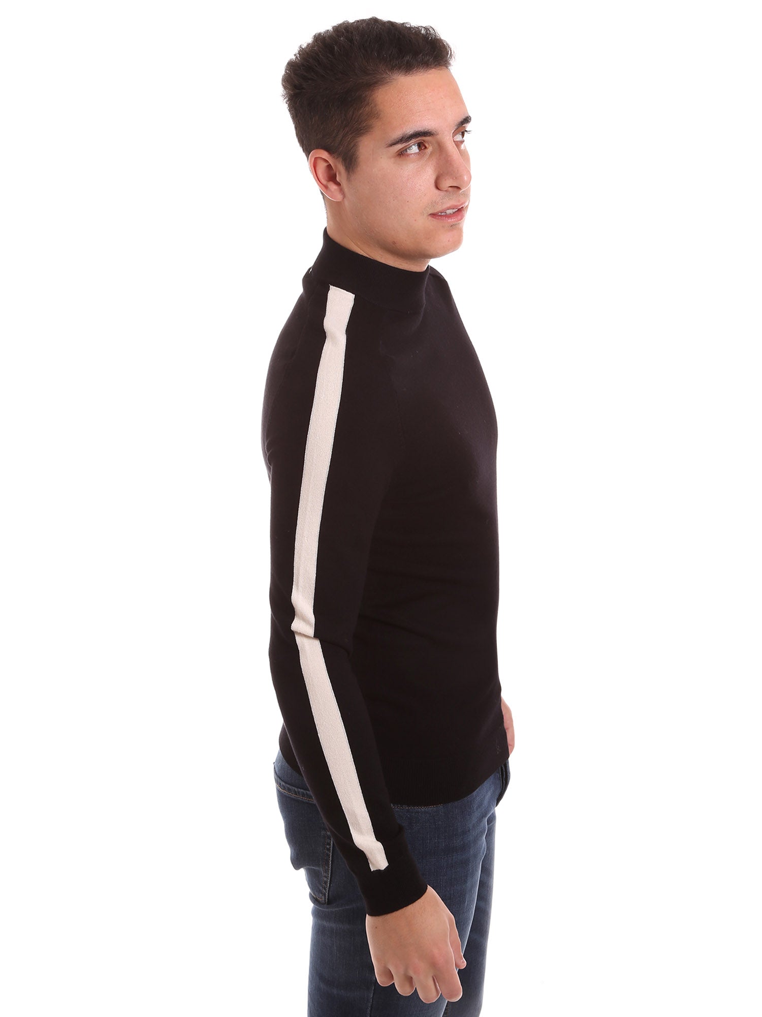Maglie a collo alto Nero Antony Morato