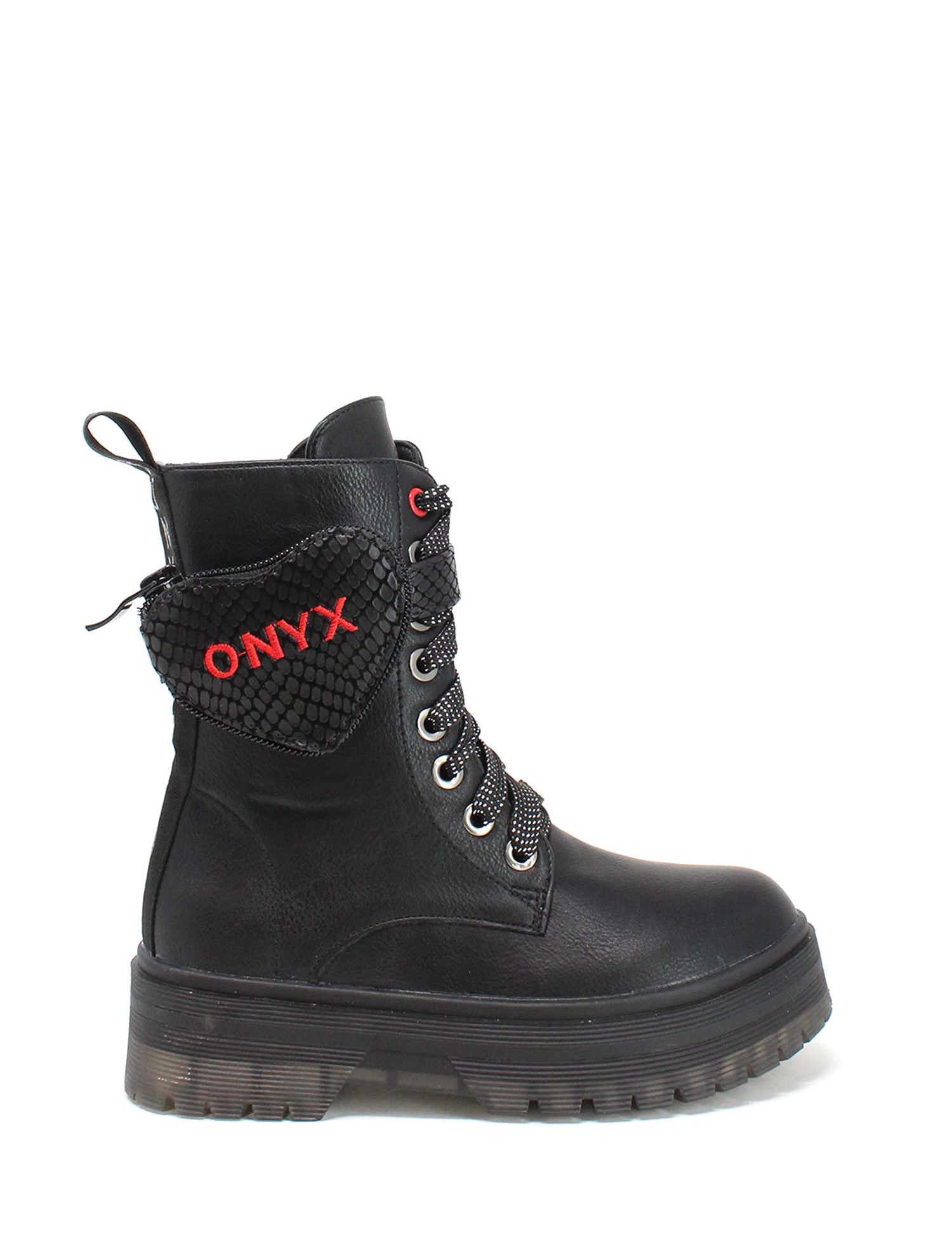 Anfibi Nero Onyx