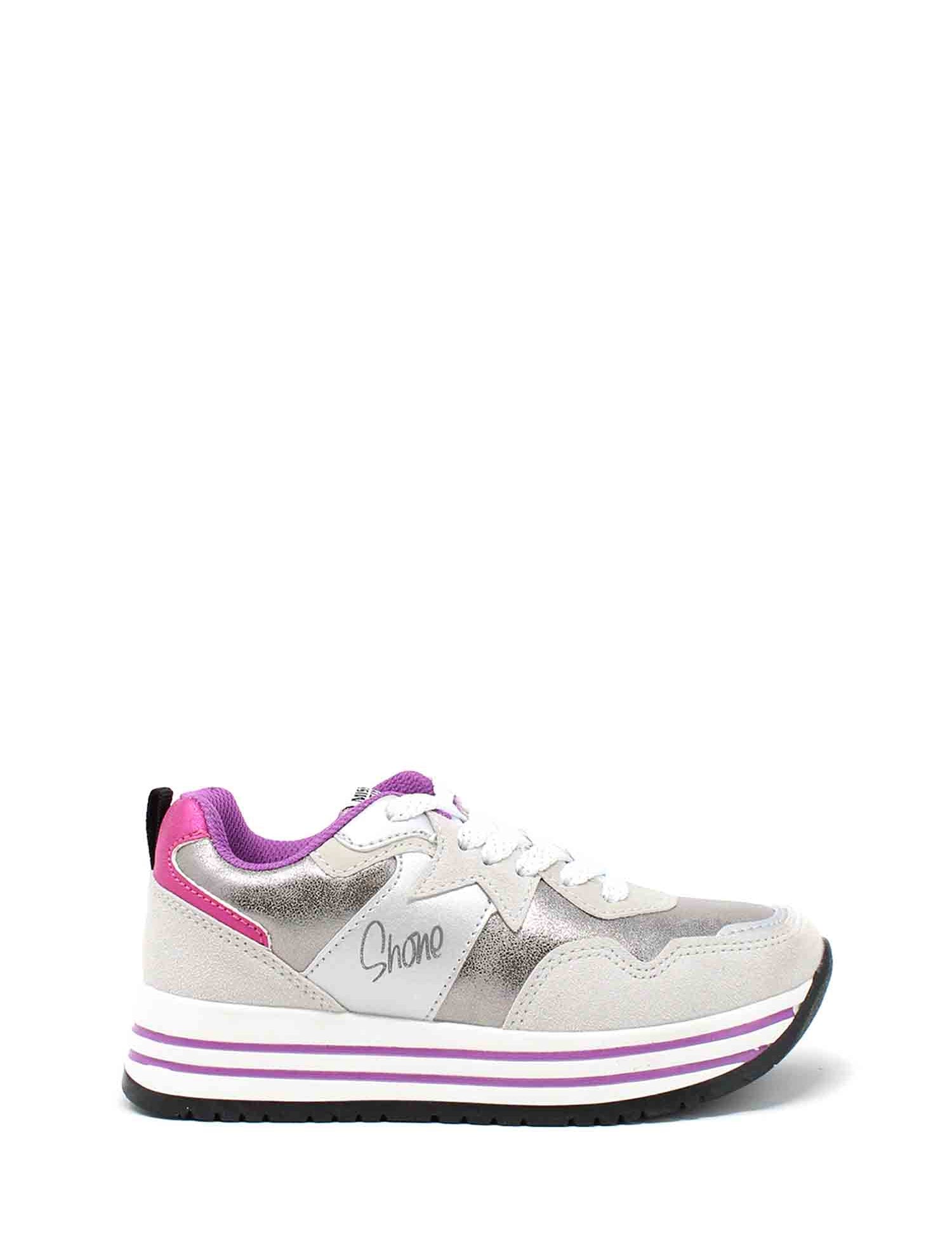 Sneakers Argentato Miss Sixty