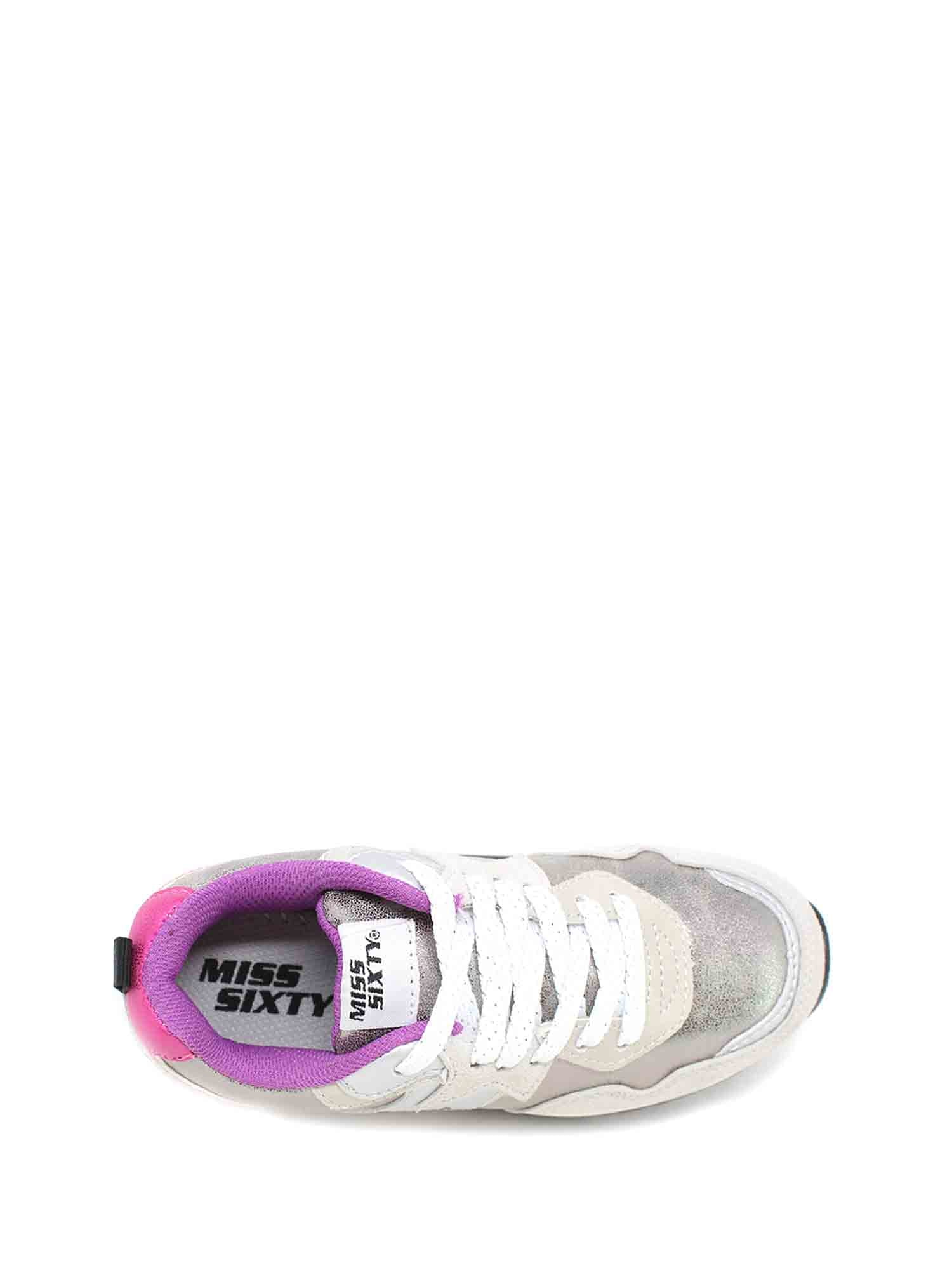 Sneakers Argentato Miss Sixty