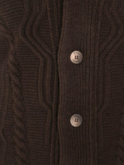 Cardigan Verde Gabardine