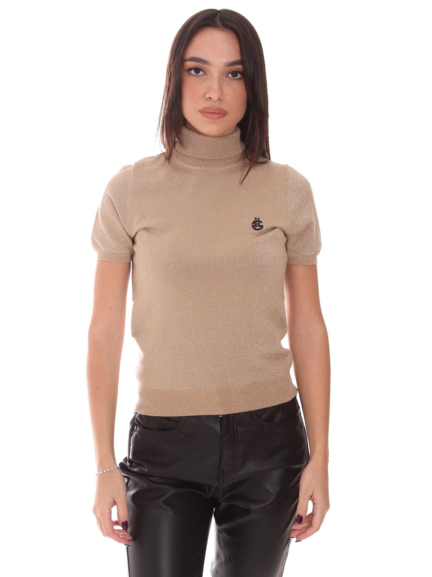 Maglie a collo alto Dorato Gaelle