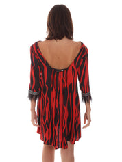 Vestiti Rosso Jijil