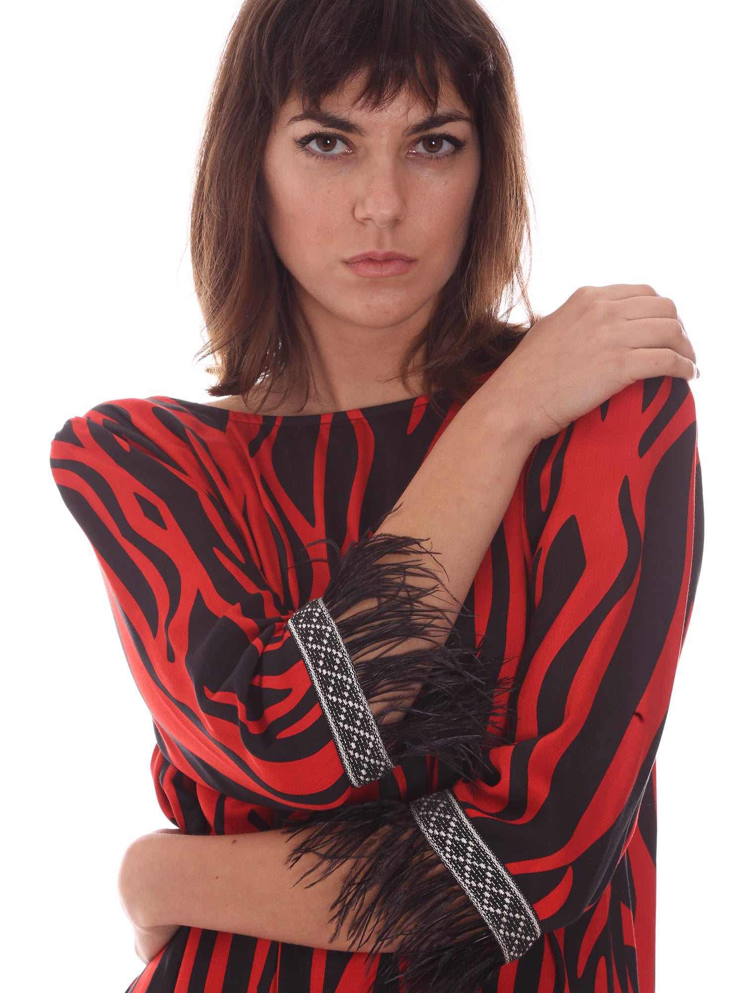 Vestiti Rosso Jijil
