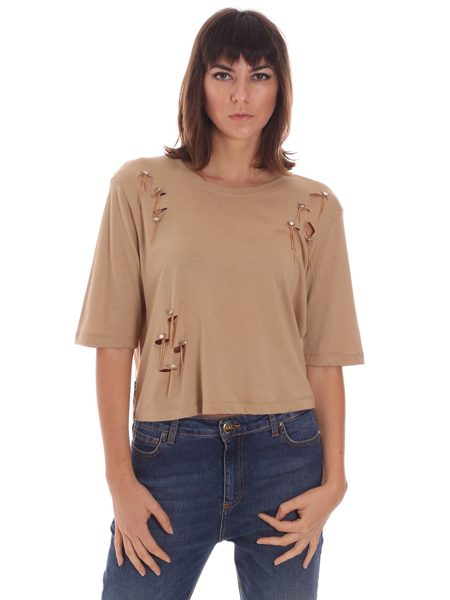 T-shirt Marrone Jijil