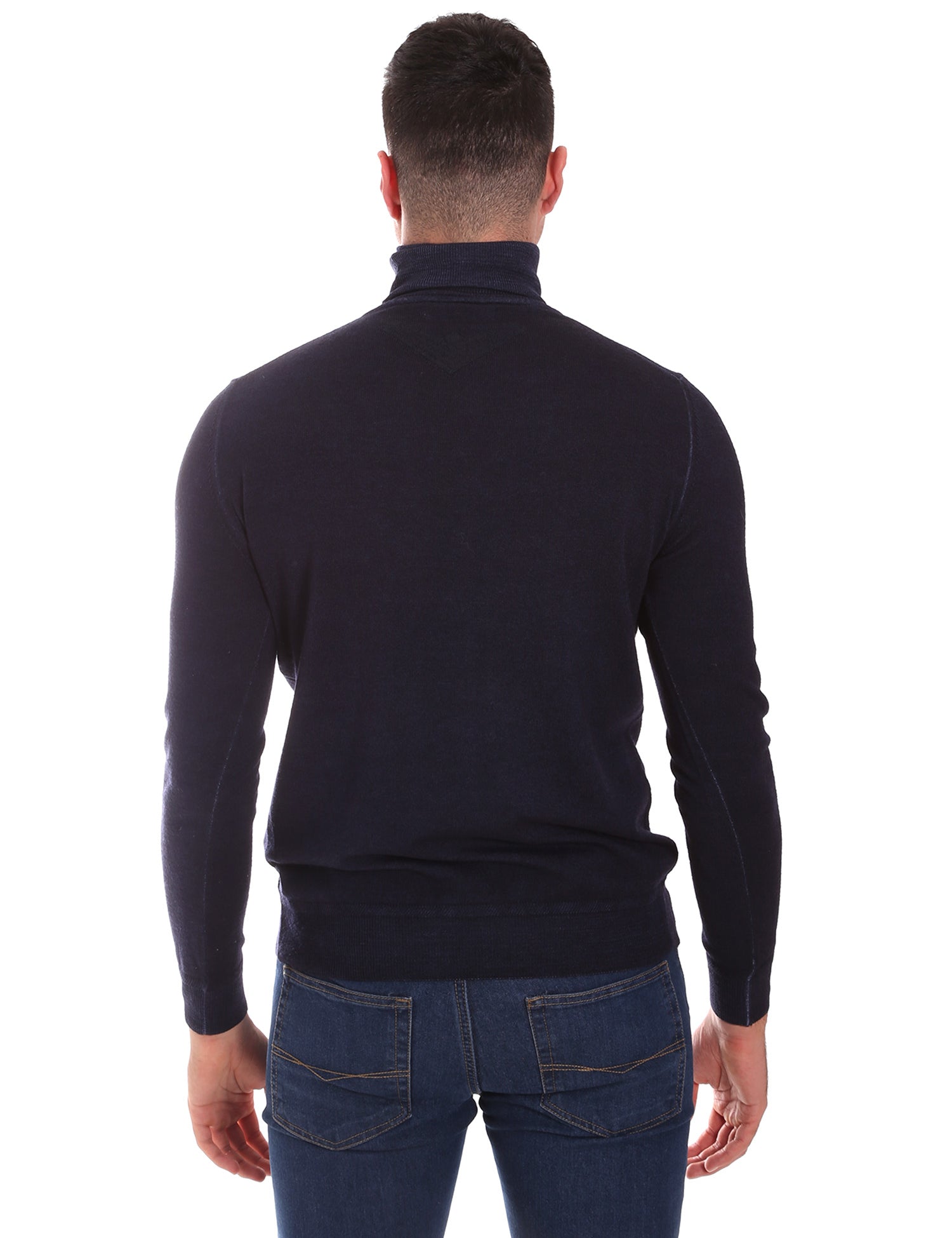 Maglie a collo alto Blu Frankie Morello
