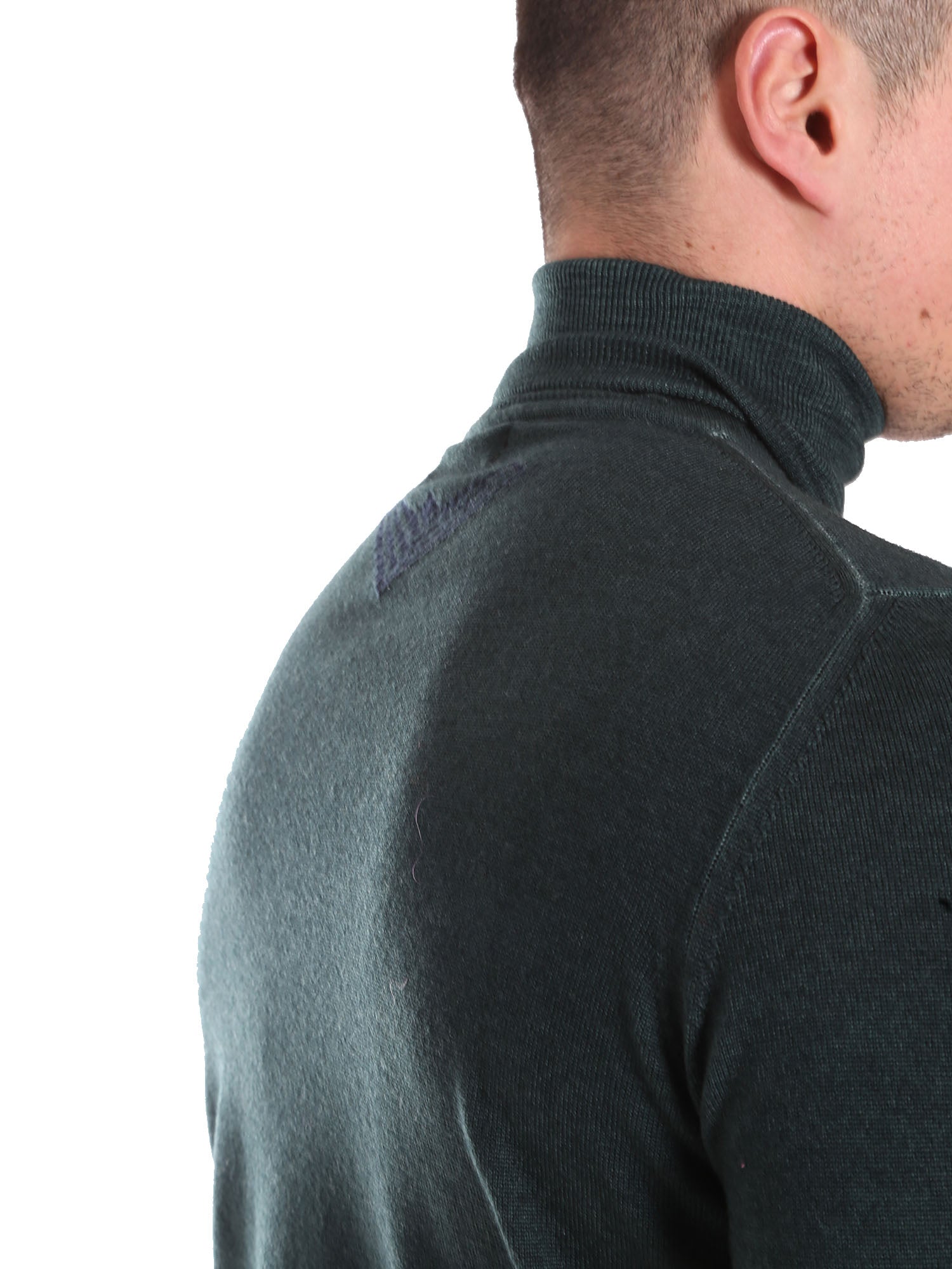 Maglie a collo alto Verde Frankie Morello