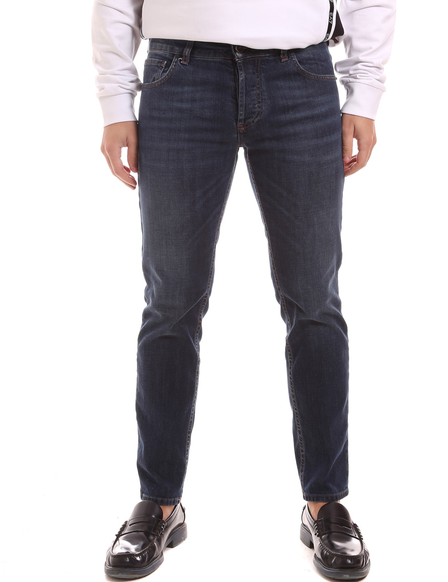 Jeans Blu Scuro Entre Amis