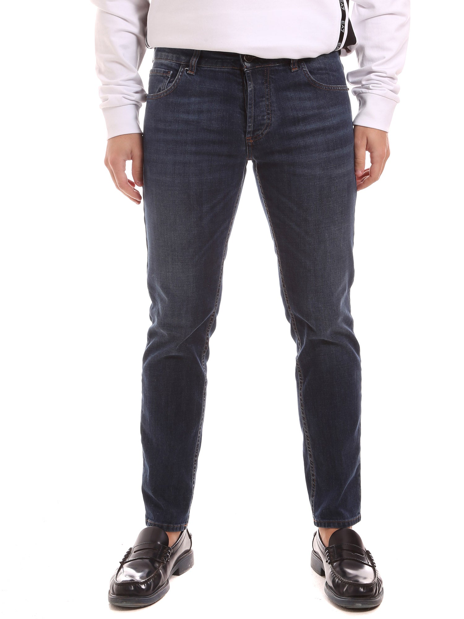 Jeans Blu Scuro Entre Amis