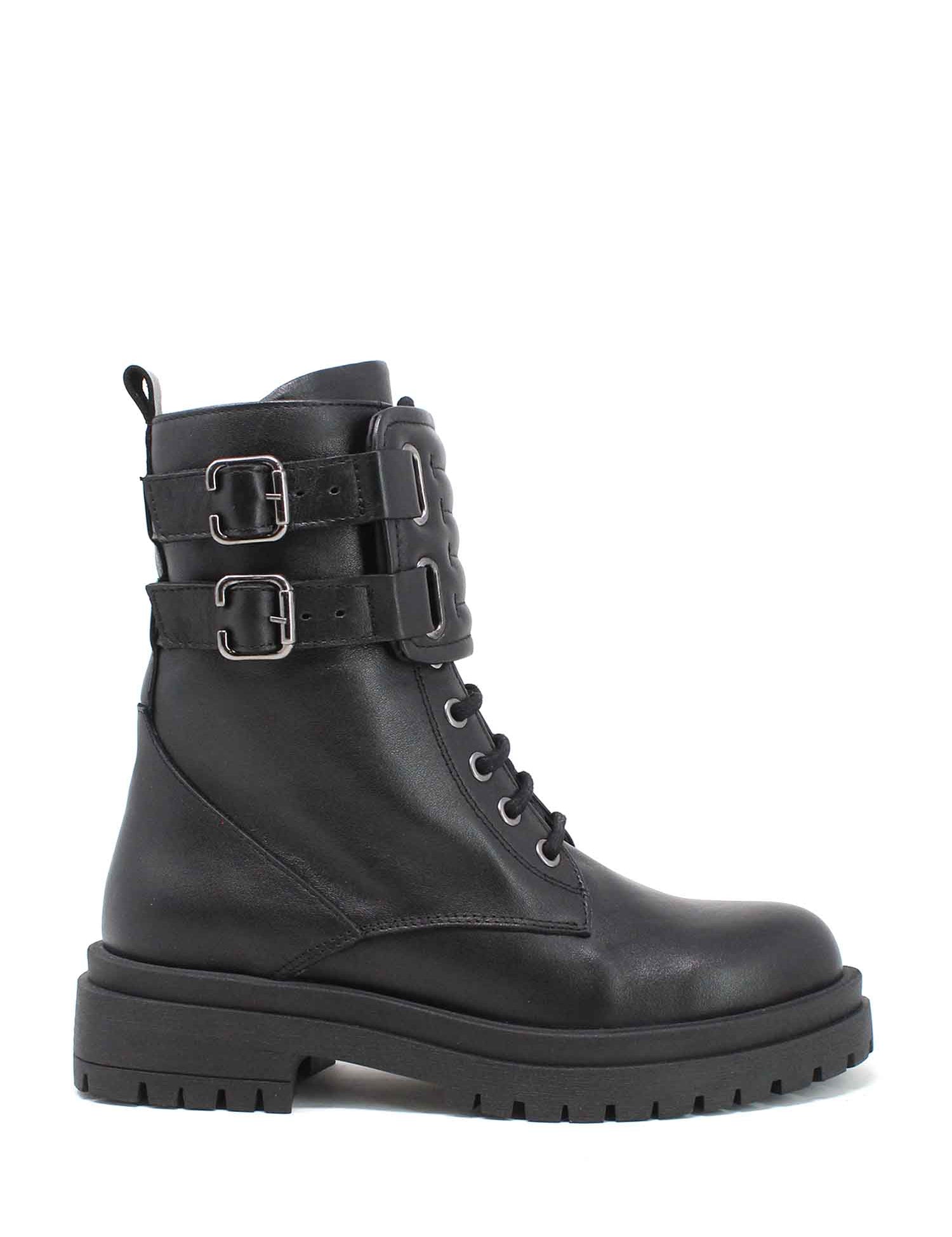 Anfibi Nero Grace Shoes