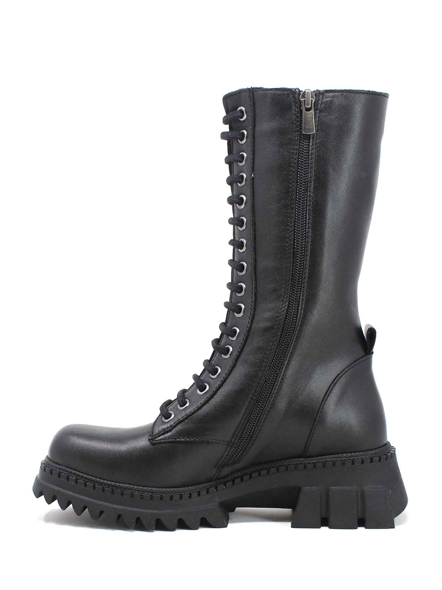 Anfibi Nero Grace Shoes