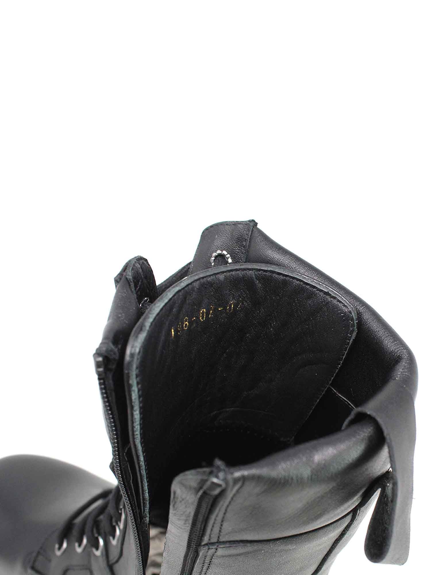 Anfibi Nero Grace Shoes