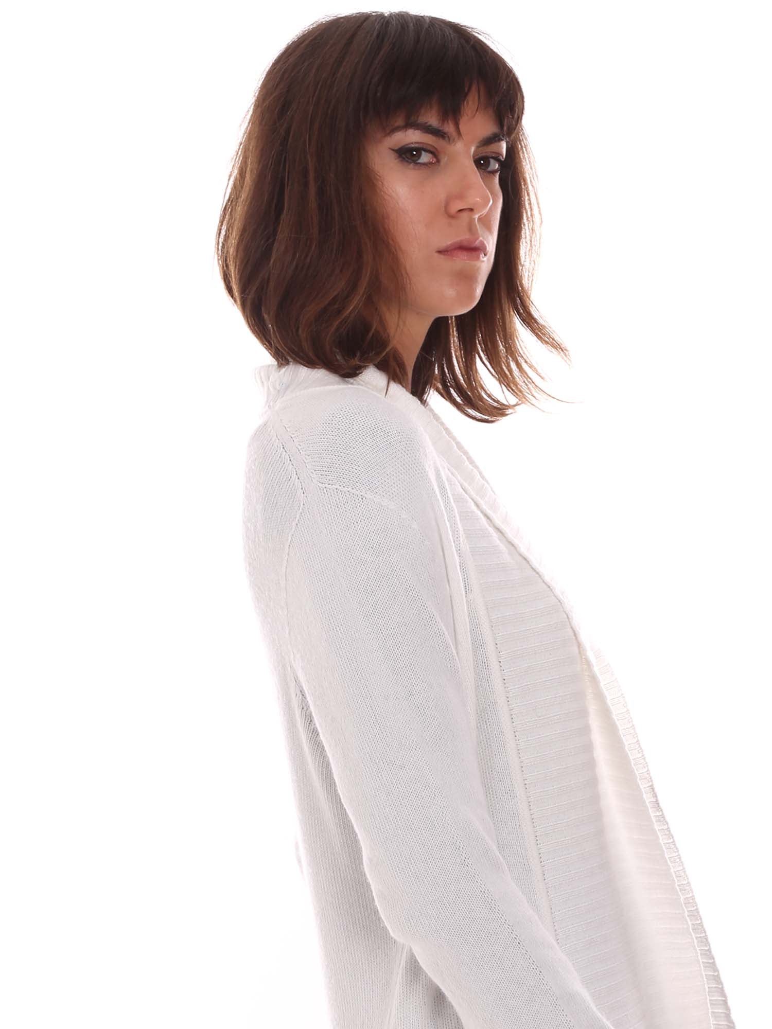 Cardigan Bianco Pianura Studio