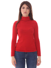 Maglie a collo alto Rosso Pianura Studio