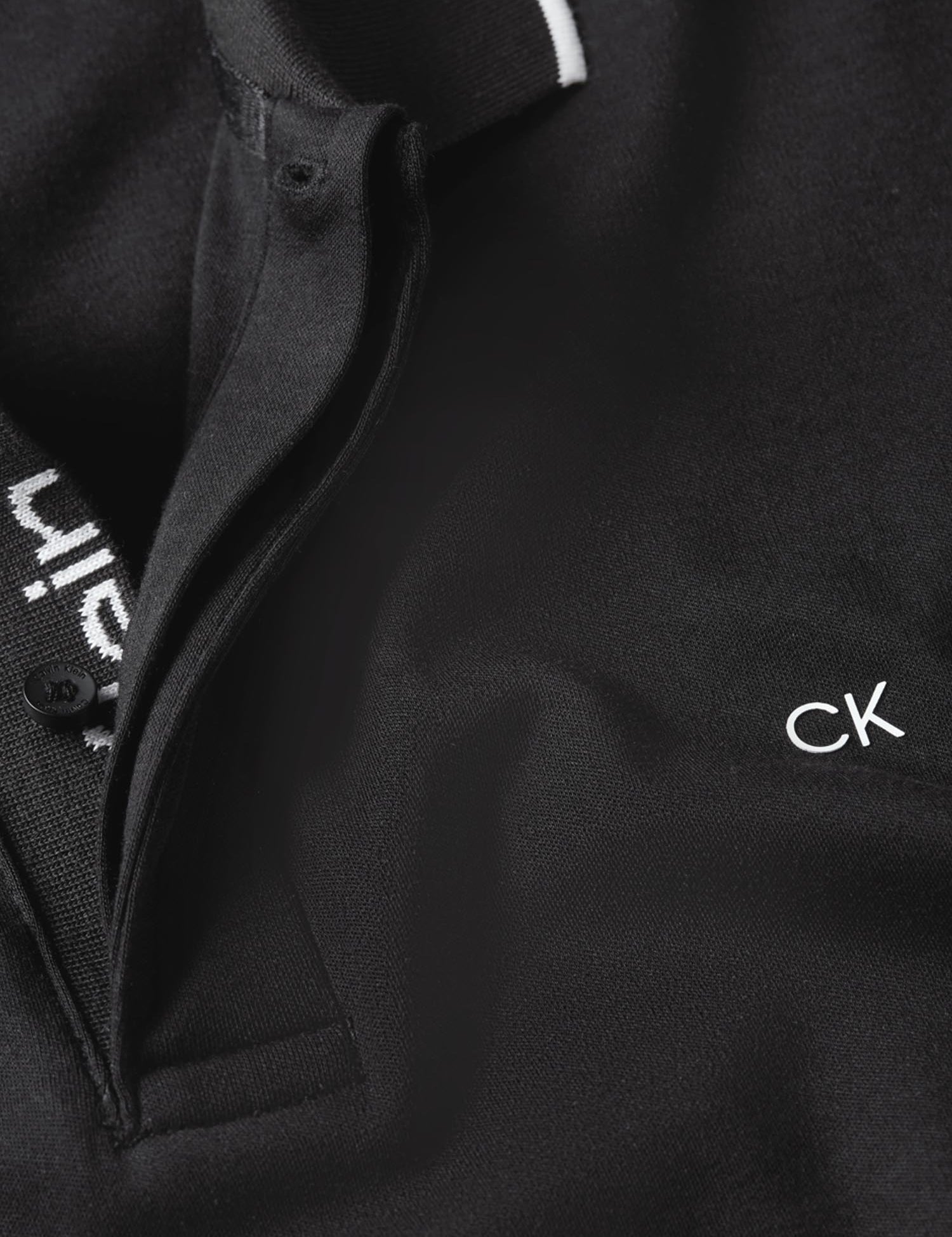 Polo Nero Calvin Klein