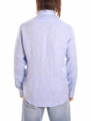 Camicie Blu Calvin Klein