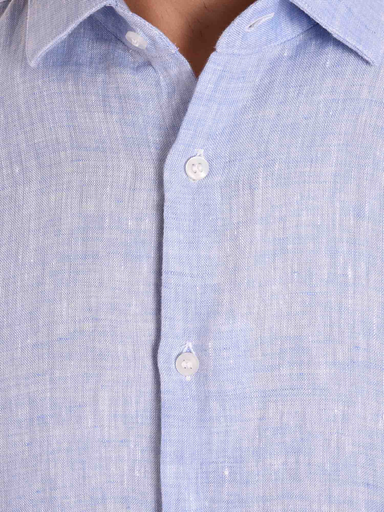 Camicie Blu Calvin Klein