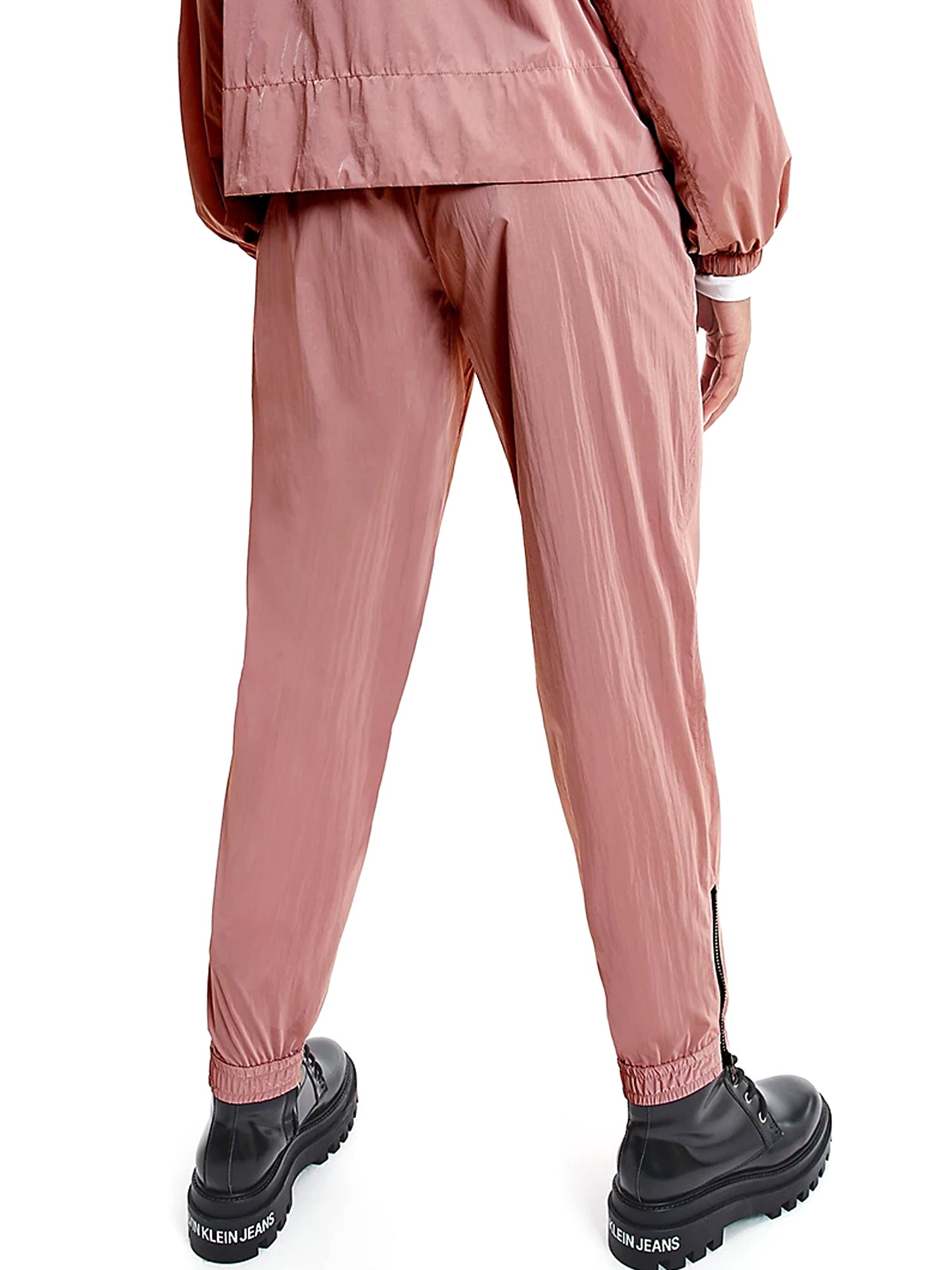 Pantaloni Rosa Calvin Klein Jeans