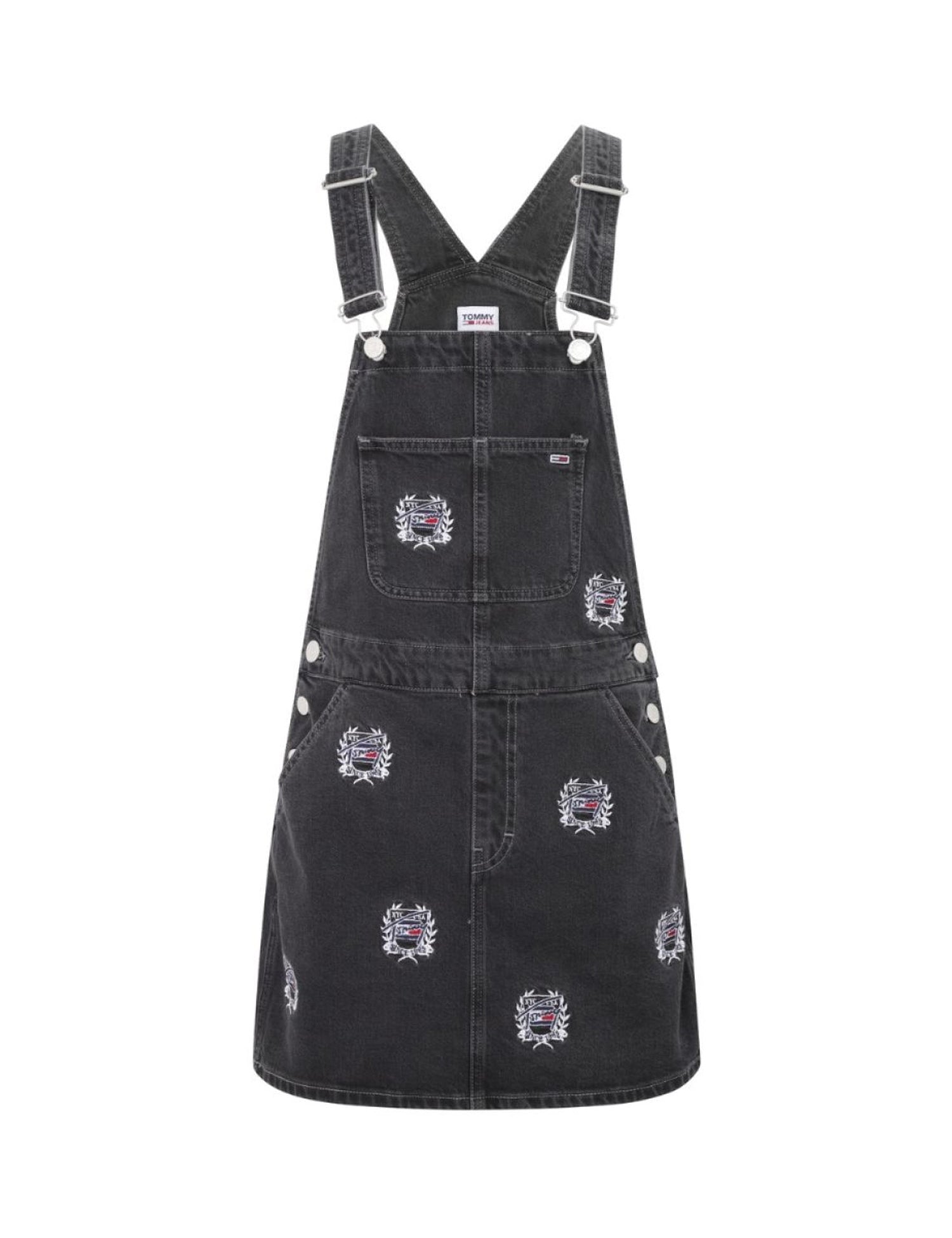 Salopette Nero Tommy Jeans
