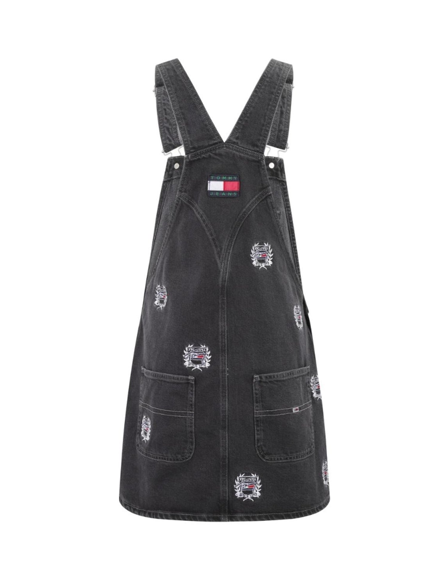 Salopette Nero Tommy Jeans