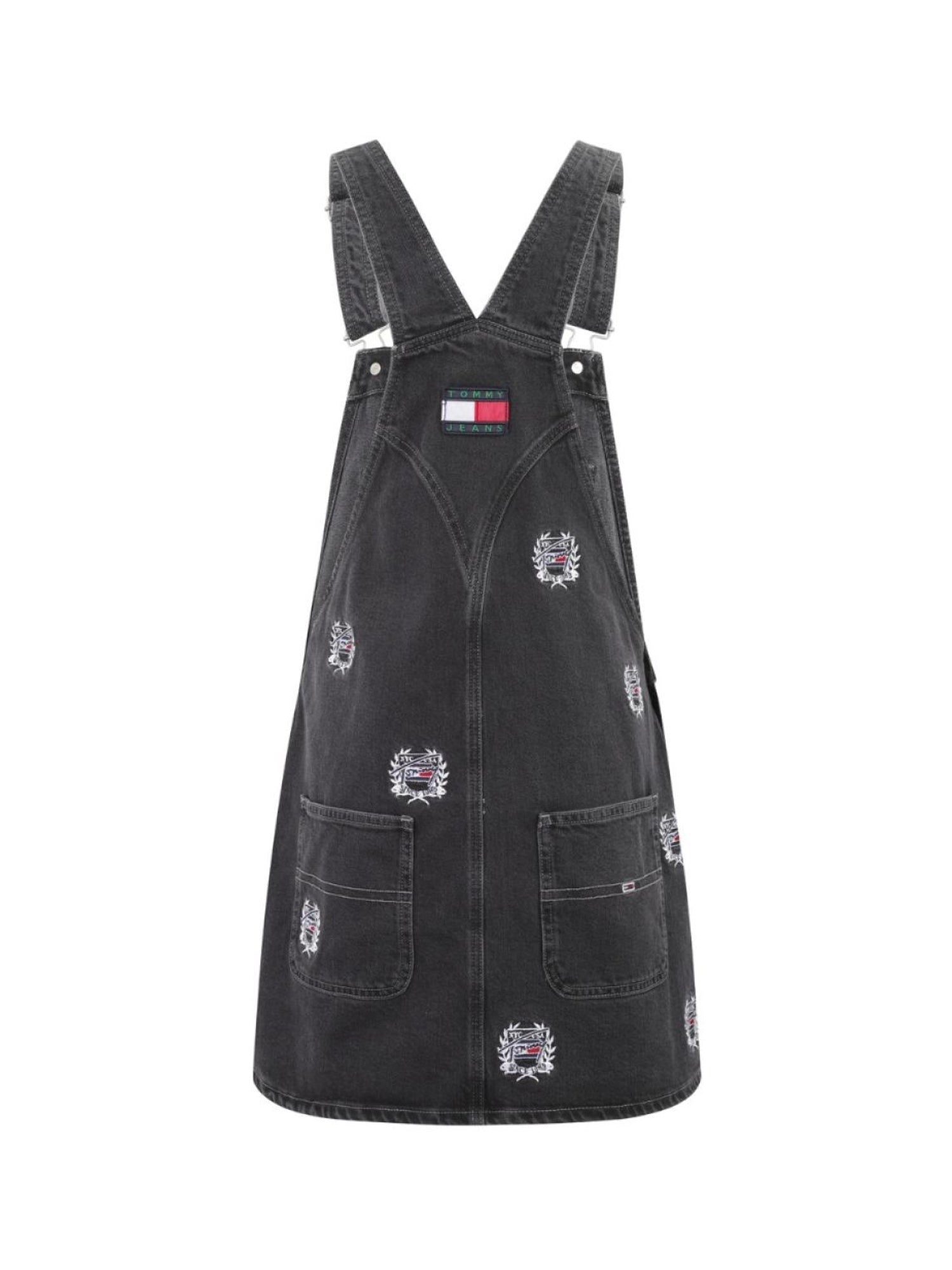 Salopette Nero Tommy Jeans