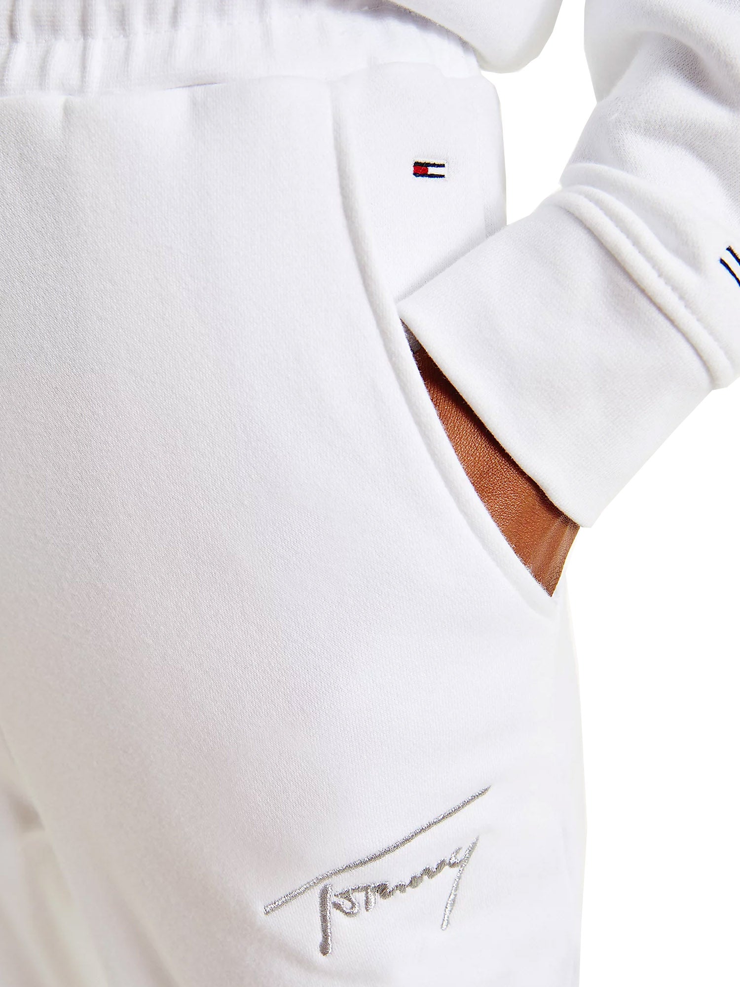Pantaloni sportivi Bianco Tommy Jeans