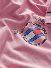 T-shirt Rosa Tommy Jeans