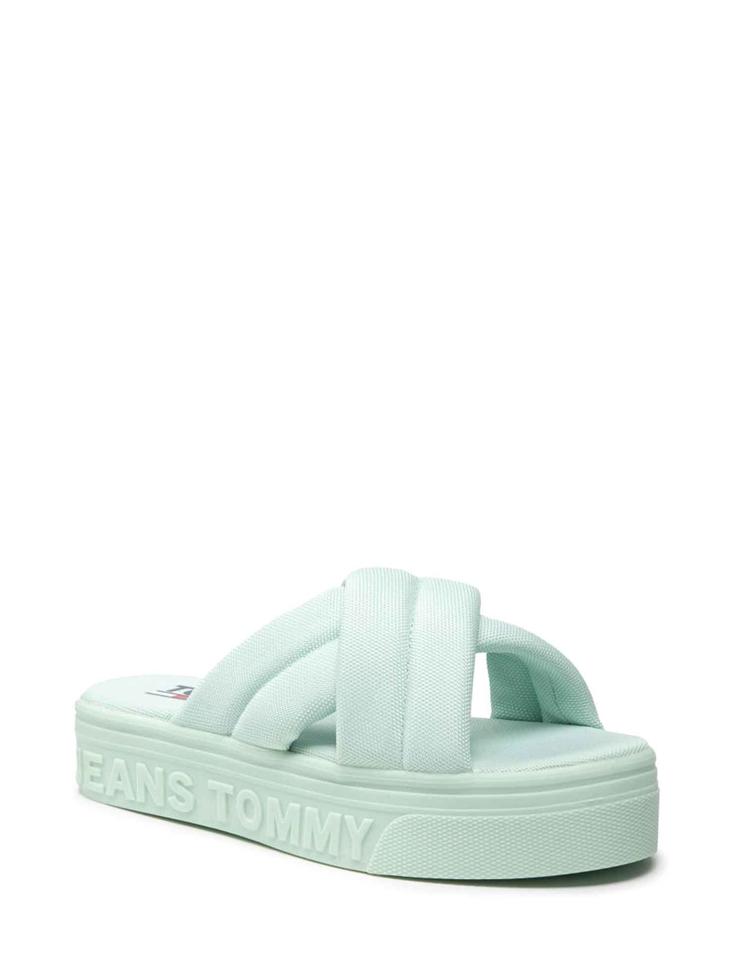Ciabatte Verde Tommy Jeans