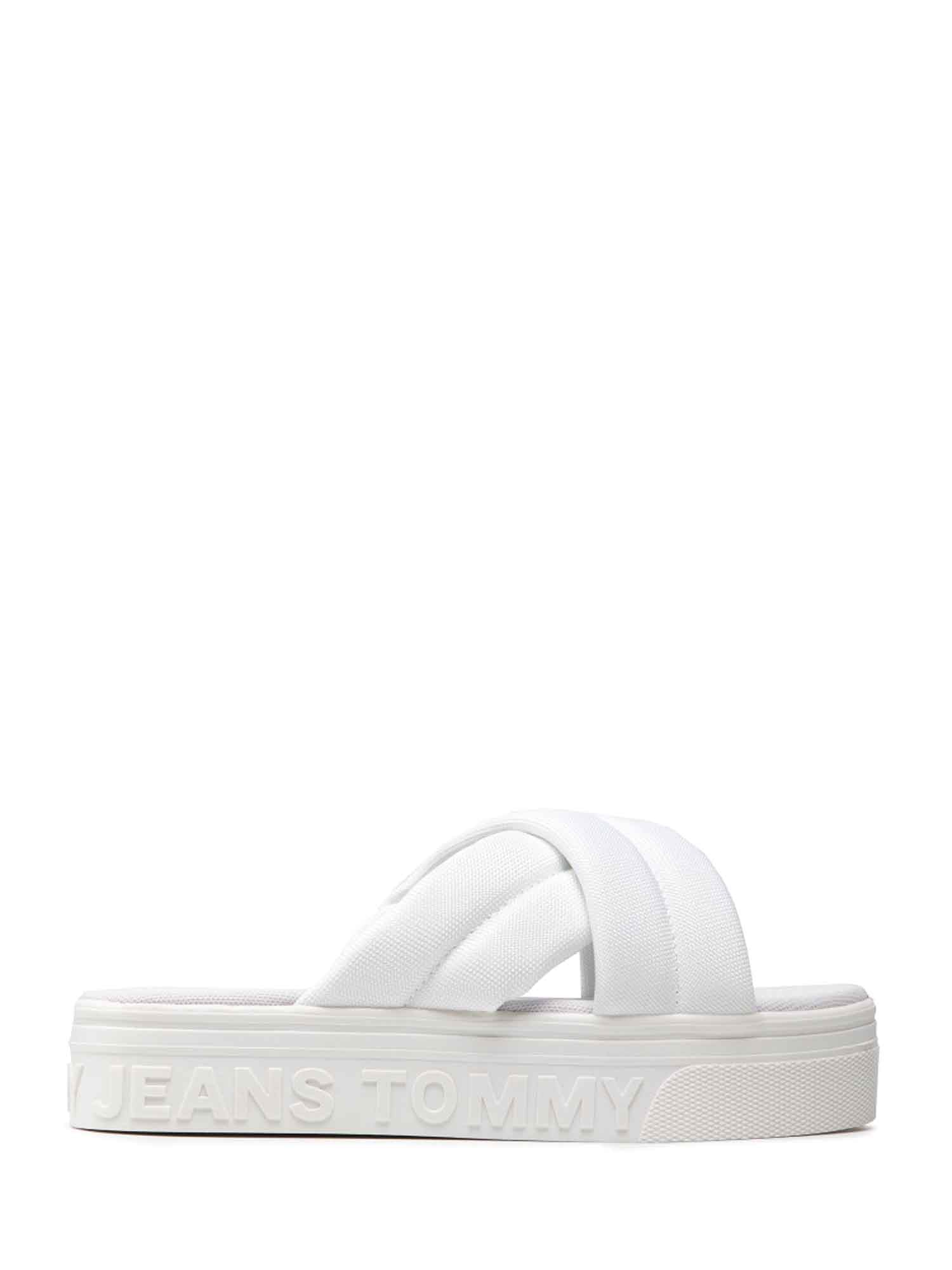 Ciabatte Bianco Tommy Jeans