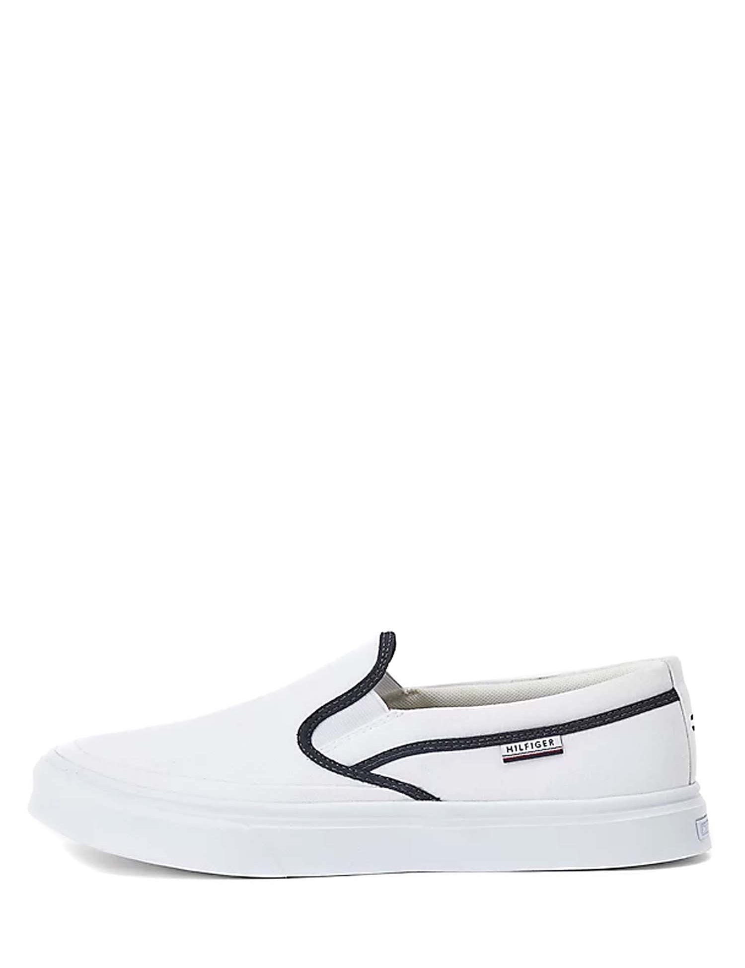 Slip-on Bianco Tommy Hilfiger