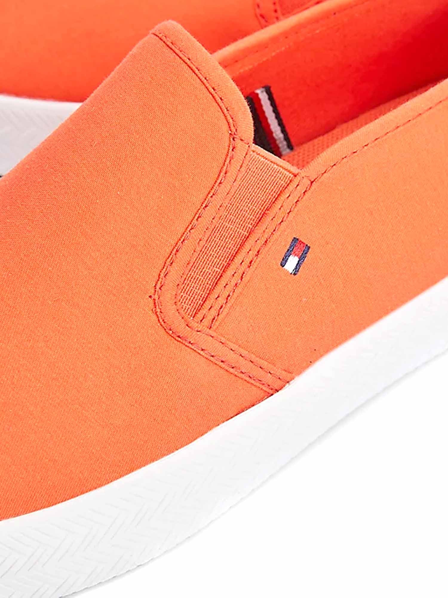 Slip-on Arancio Tommy Hilfiger