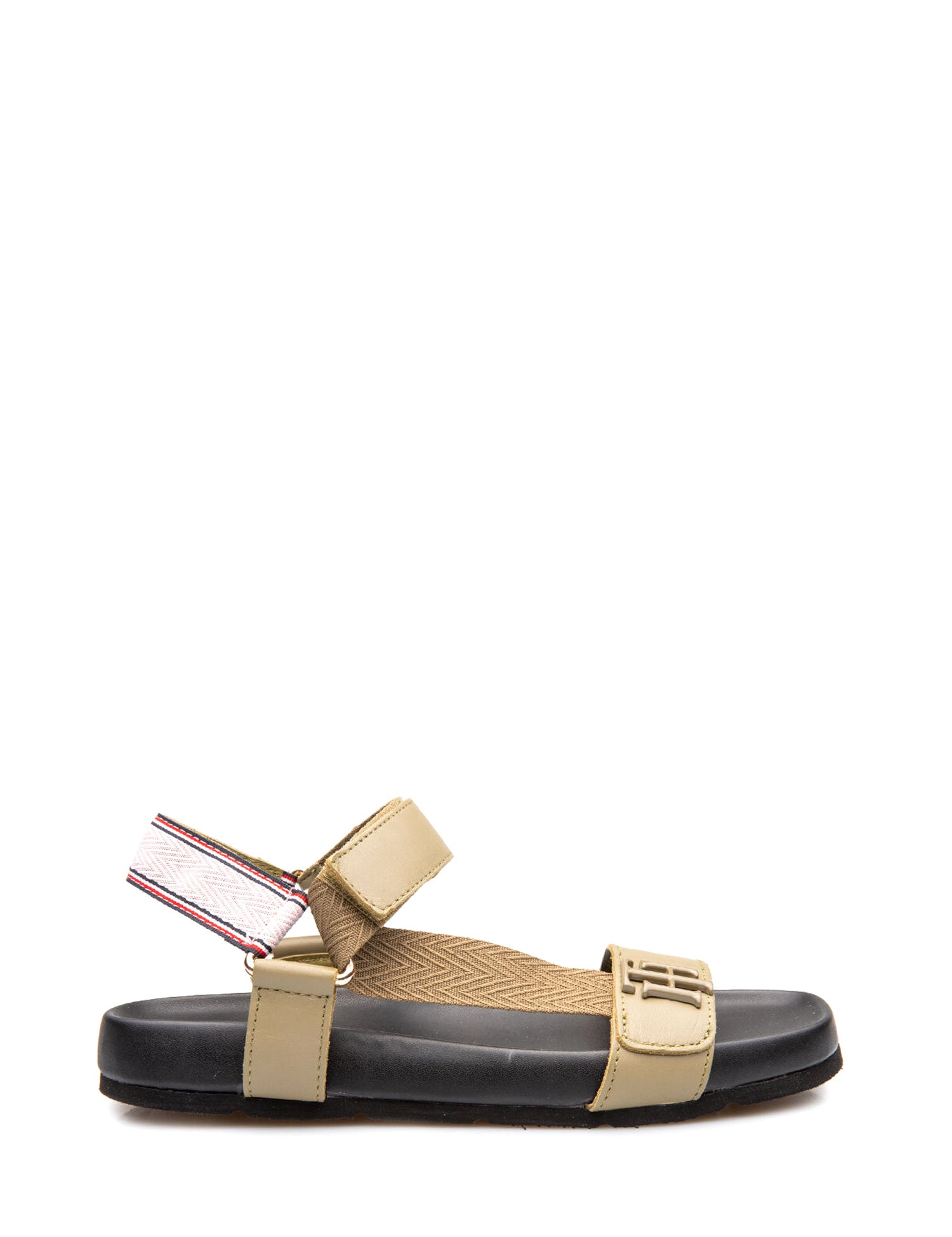 Sandali con strappi Beige Tommy Hilfiger