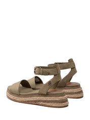 Sandali zeppa Verde Tommy Hilfiger